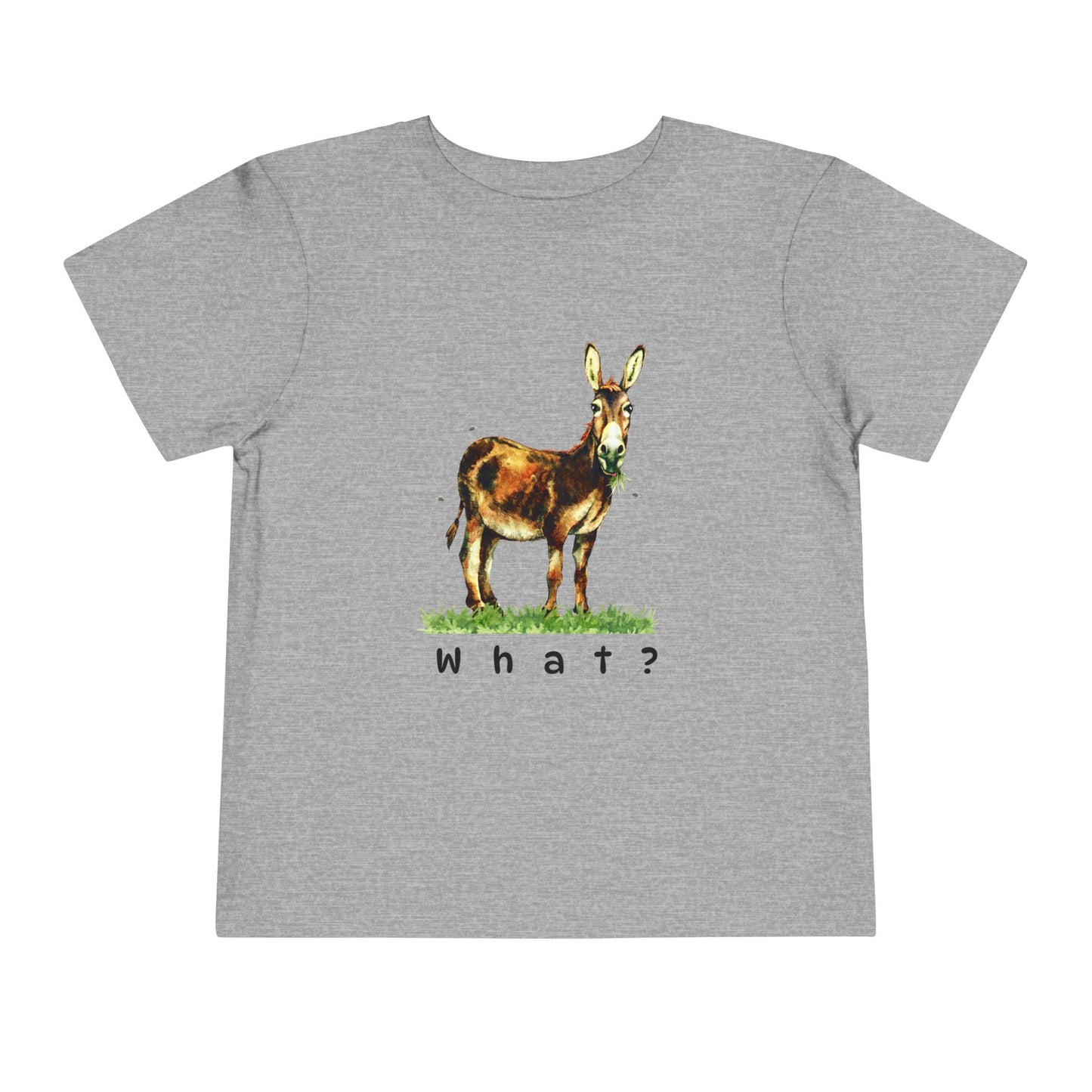 Toddler What? Tee – Funny Expression Shirt for Confused (But Cute) Kids
