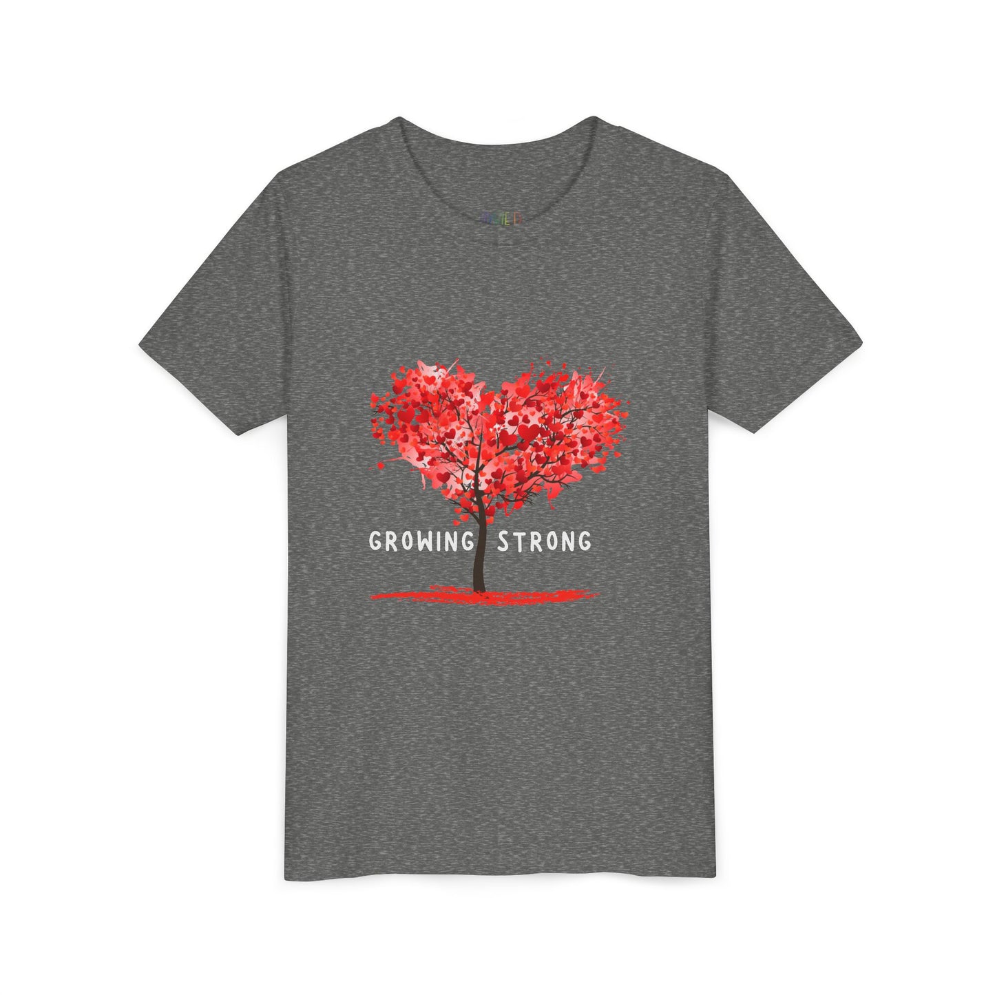 Youth Growing Strong Tee – Encouraging Growth with Every Wear