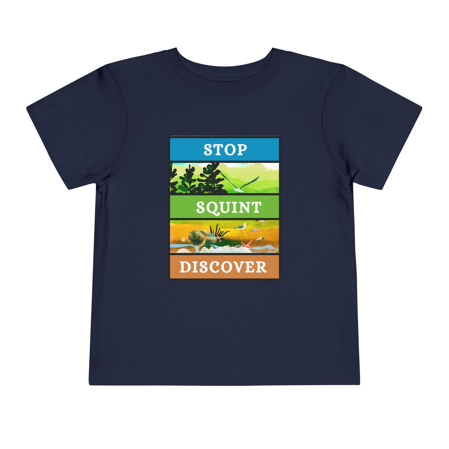 Toddler Stop Squint Discover Tee β Outdoor Explorer Shirt for Curious Kids