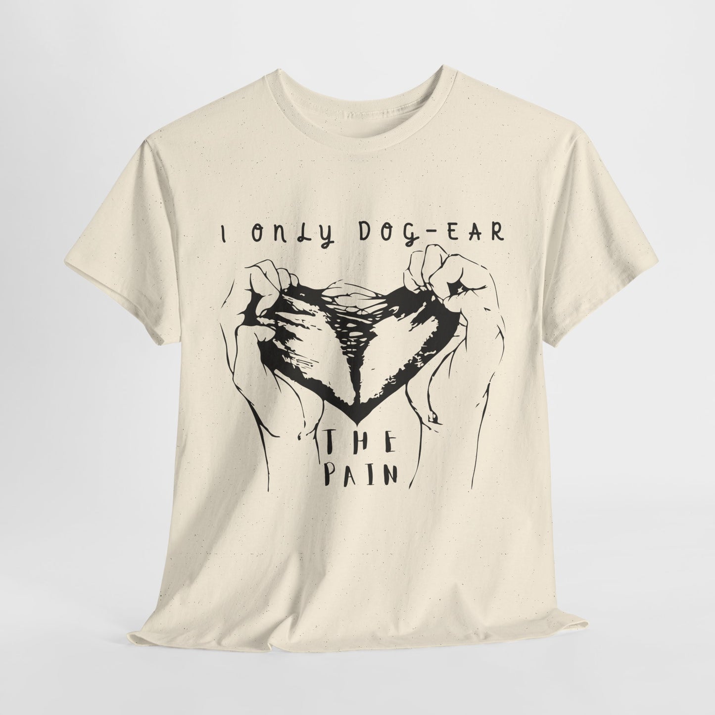 Teen/Adult Unisex Tee β I Only Dog-Ear the Pain