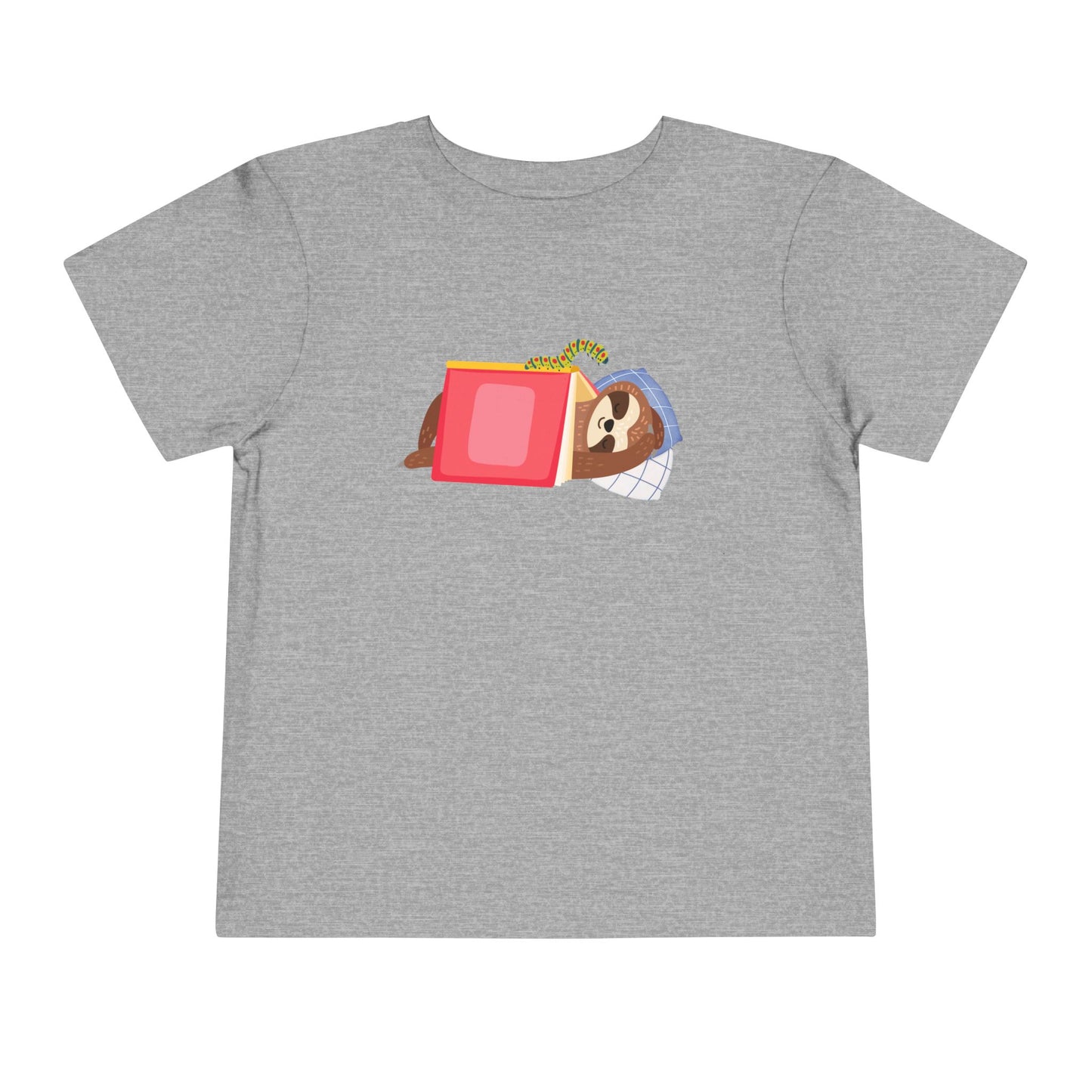 Toddler Sleepy Sloth Storytime Tee for Bookish Bedheads