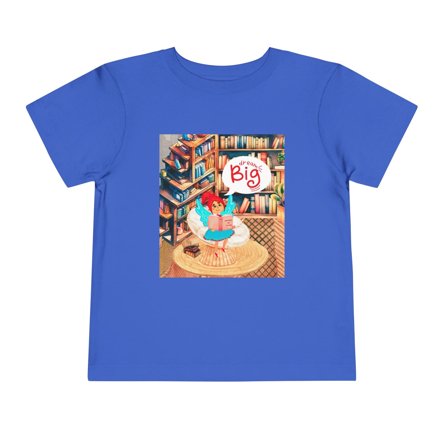 Toddler Dream Big Tee β Mei-Mei Book Nook Shirt for Little Visionaries