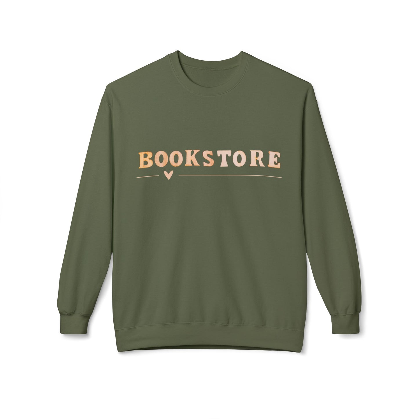 Teen/Adult Unisex Bookstore Sweatshirt – Cozy Minimalist Design for Book Lovers