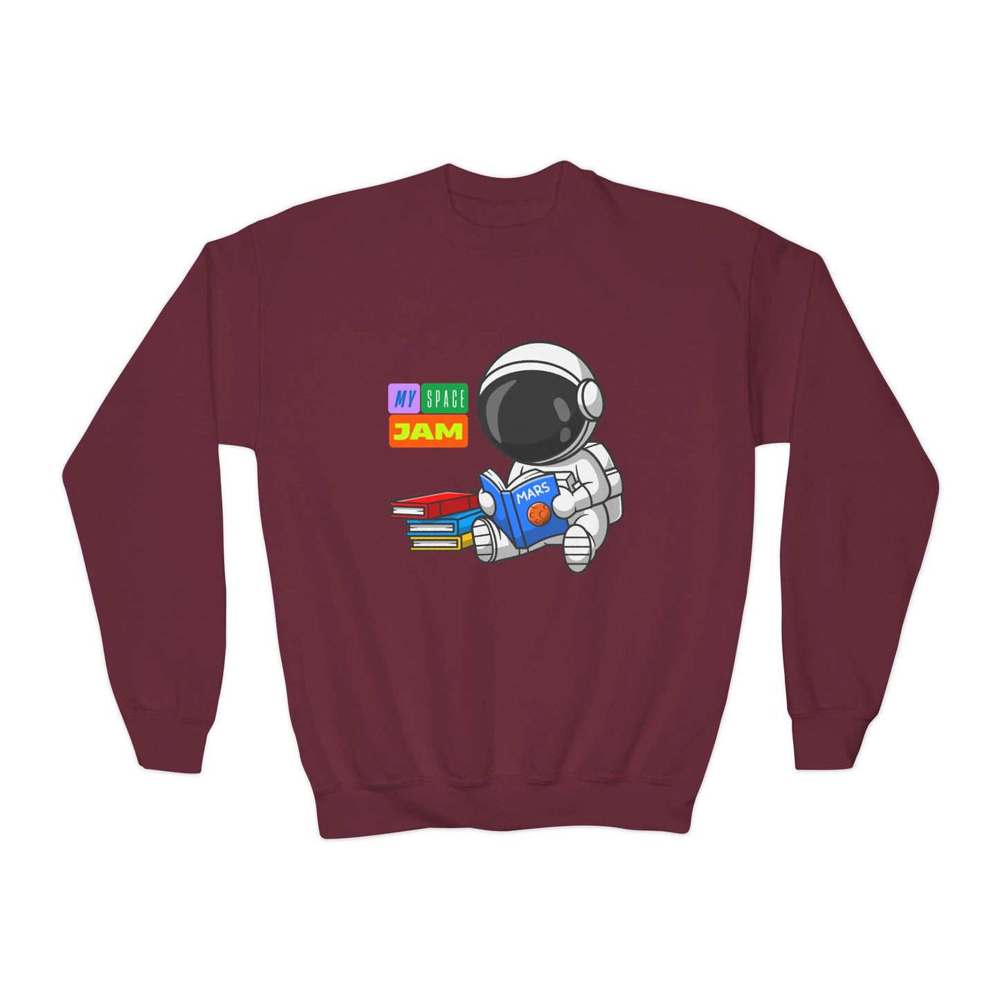 Youth My Space Jam Sweatshirt β Reading Takes You Out of This World!