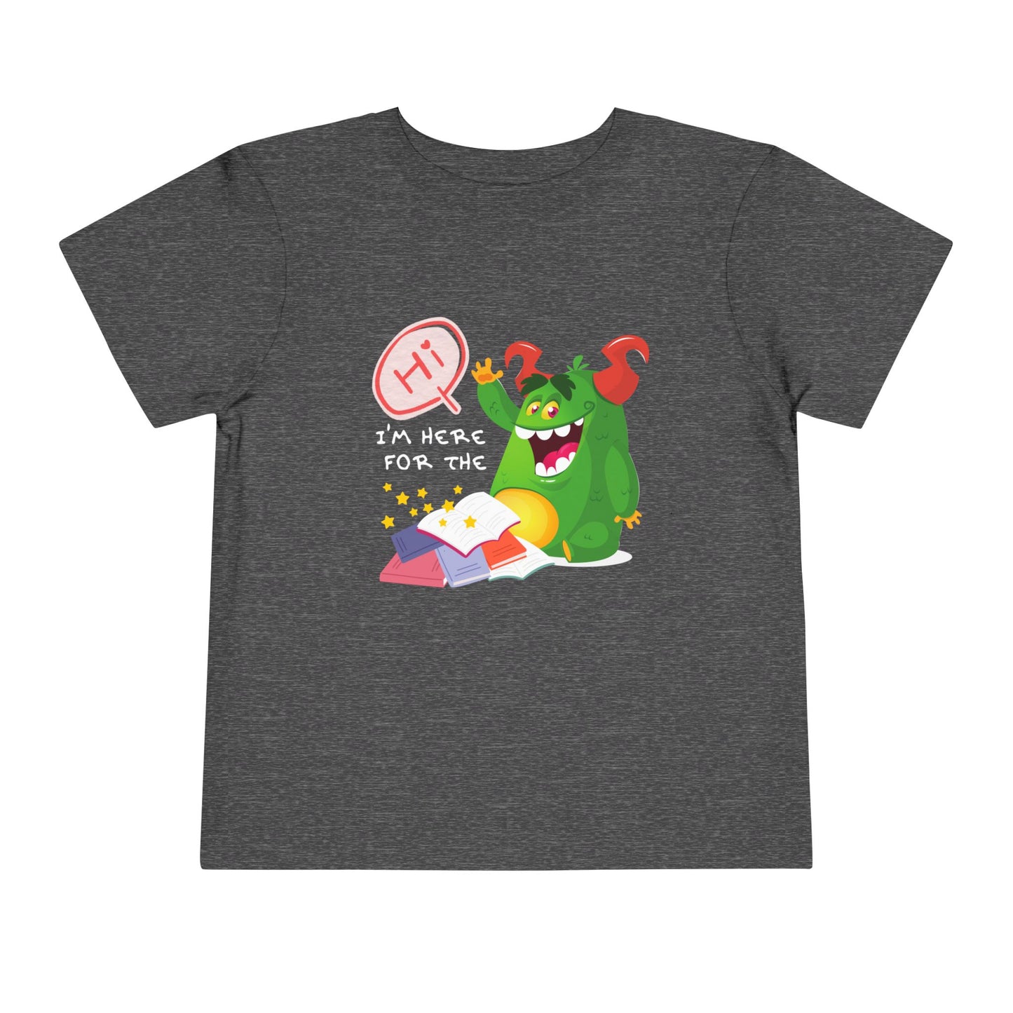 Toddler Here for the Storytime Tee