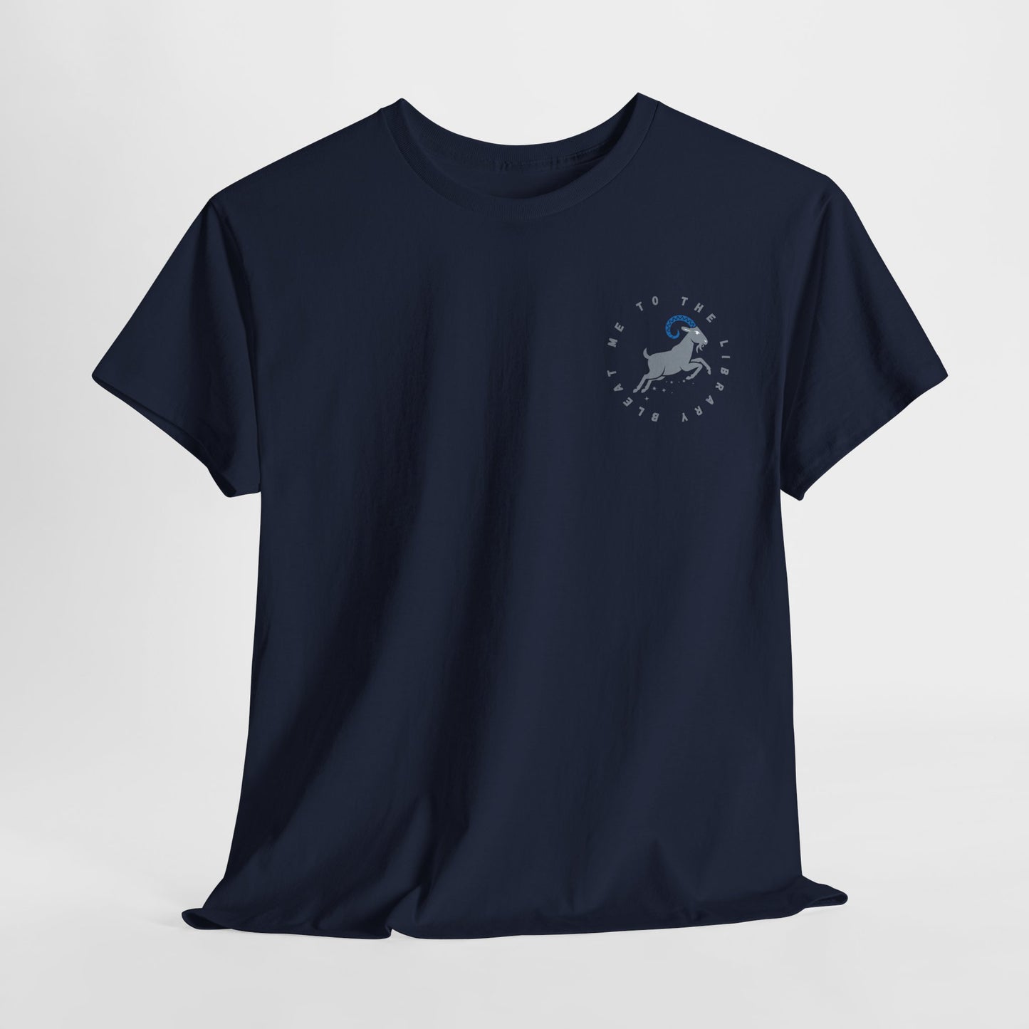 Teen/Adult Unisex β Bleat Me to the Library Goat Tee