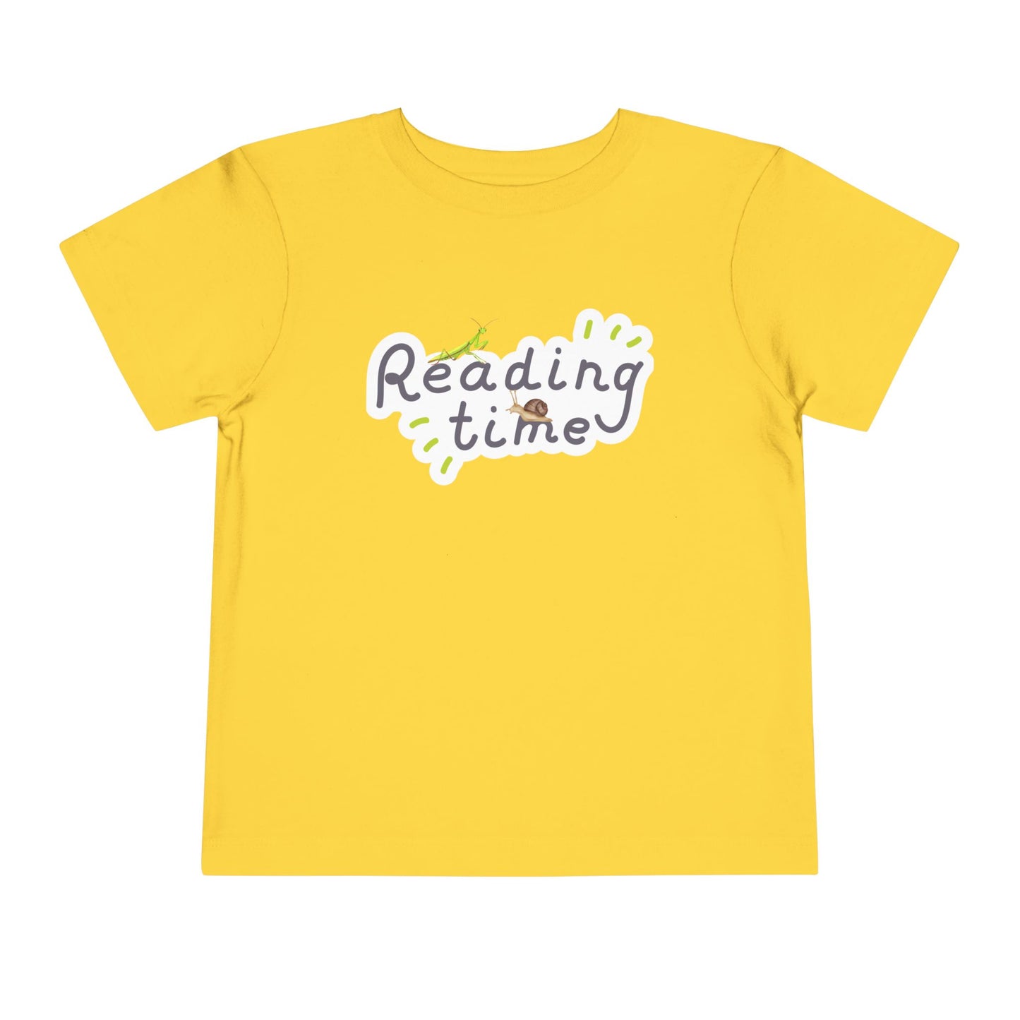 Toddler Reading Time Tee – Nature-Inspired Shirt for Book-Loving Kids