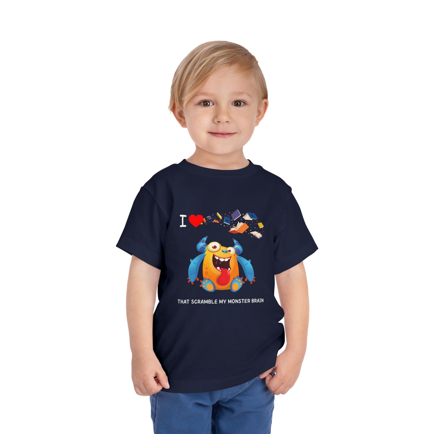 Toddler Monster Brain Scramble Tee