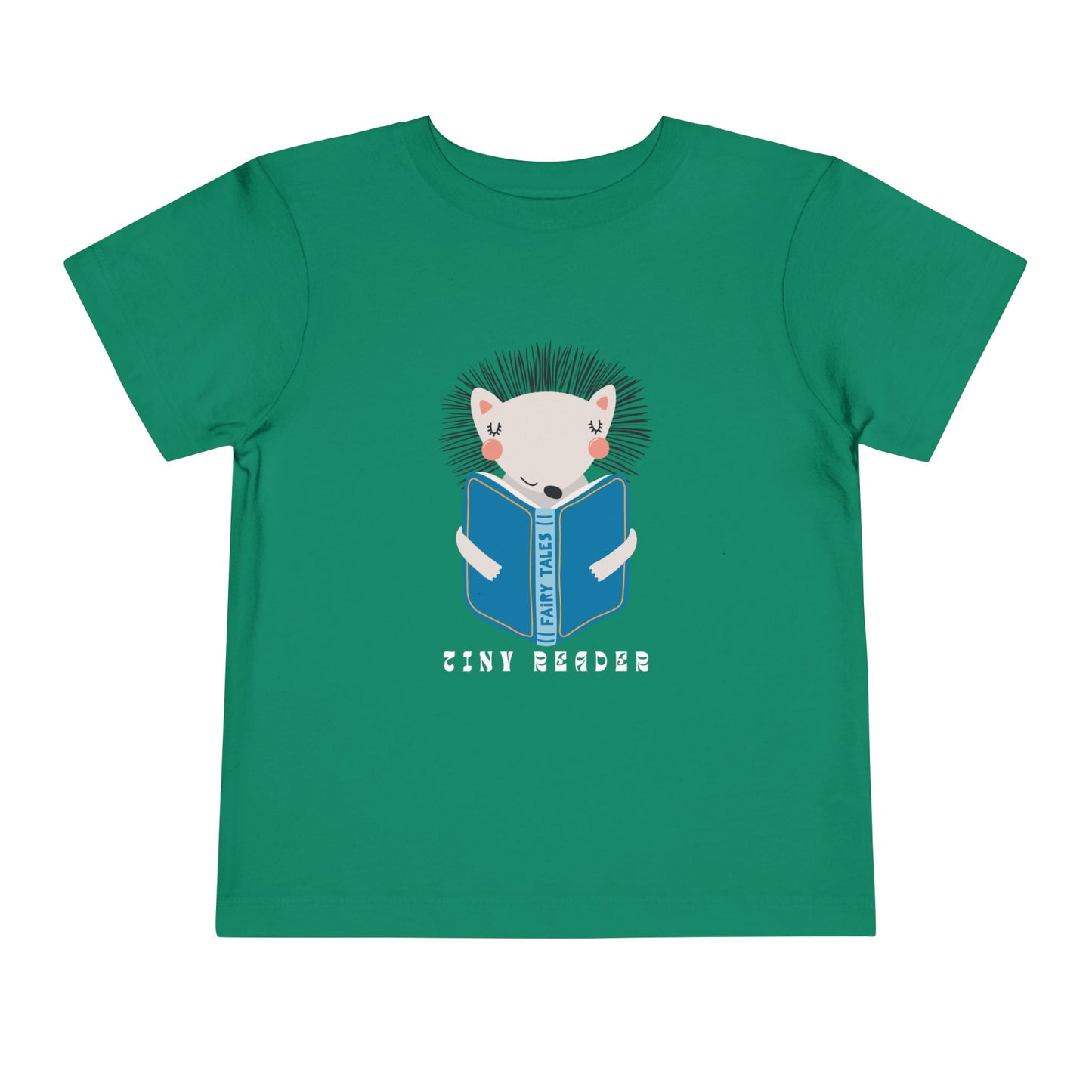 Toddler Tiny Reader Tee β Hedgehog Cuteness Meets Fairy Tale Fun
