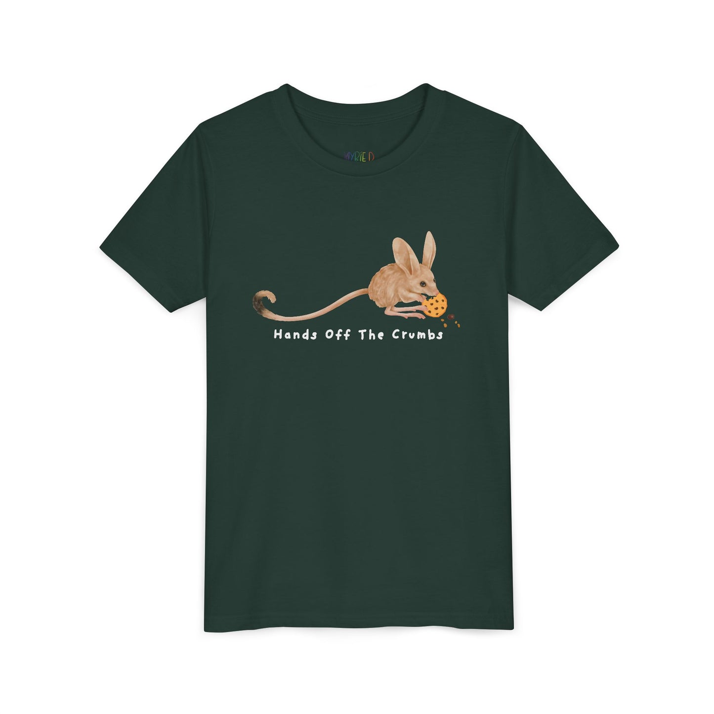 Youth Hands Off the Crumbs Tee – Guarding Snacks Like a Pro