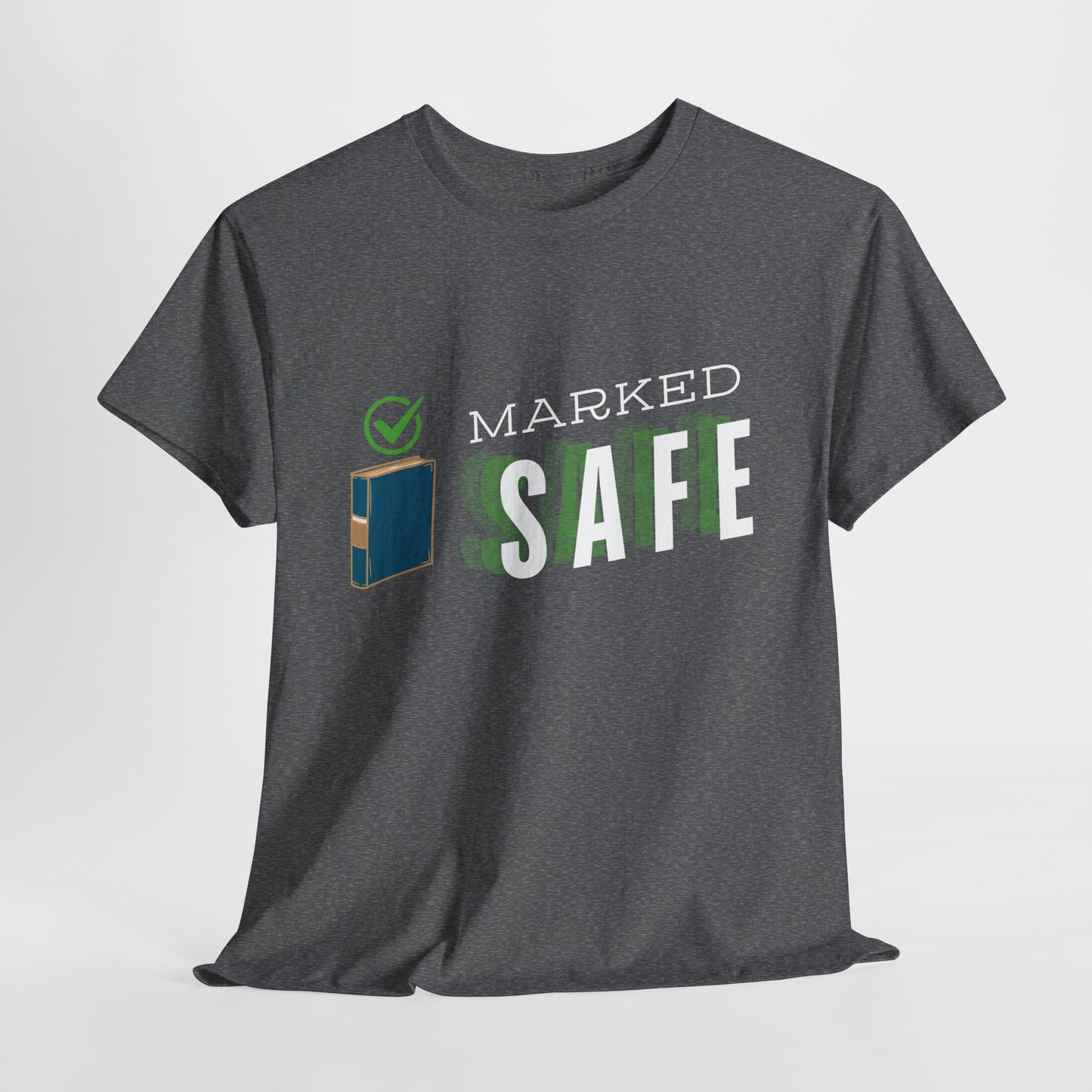 Teen/Adult Unisex Tee – Marked Safe by the Book