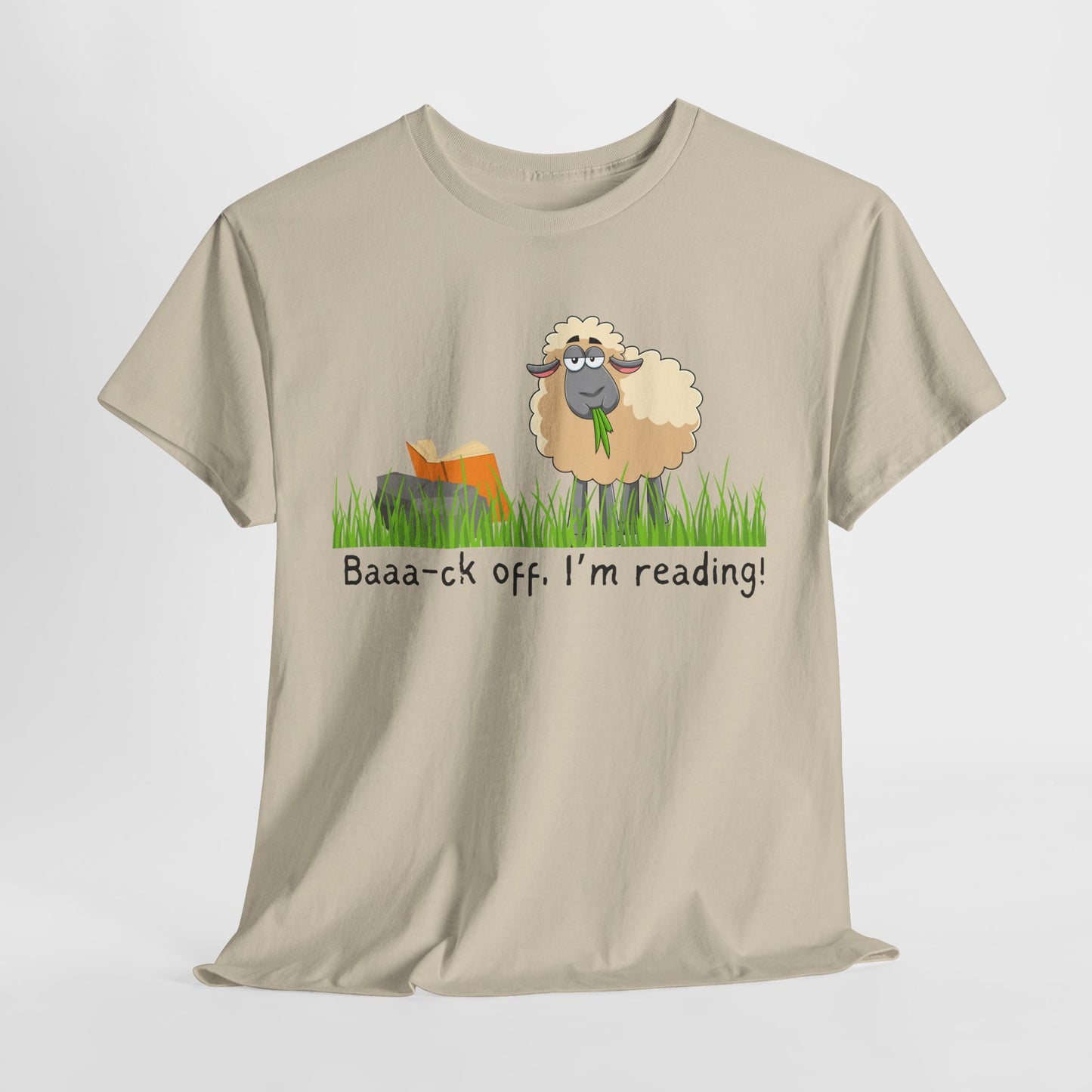 Teen/Adult Unisex Baaa-ck Off Tee – For Fiercely Focused Readers