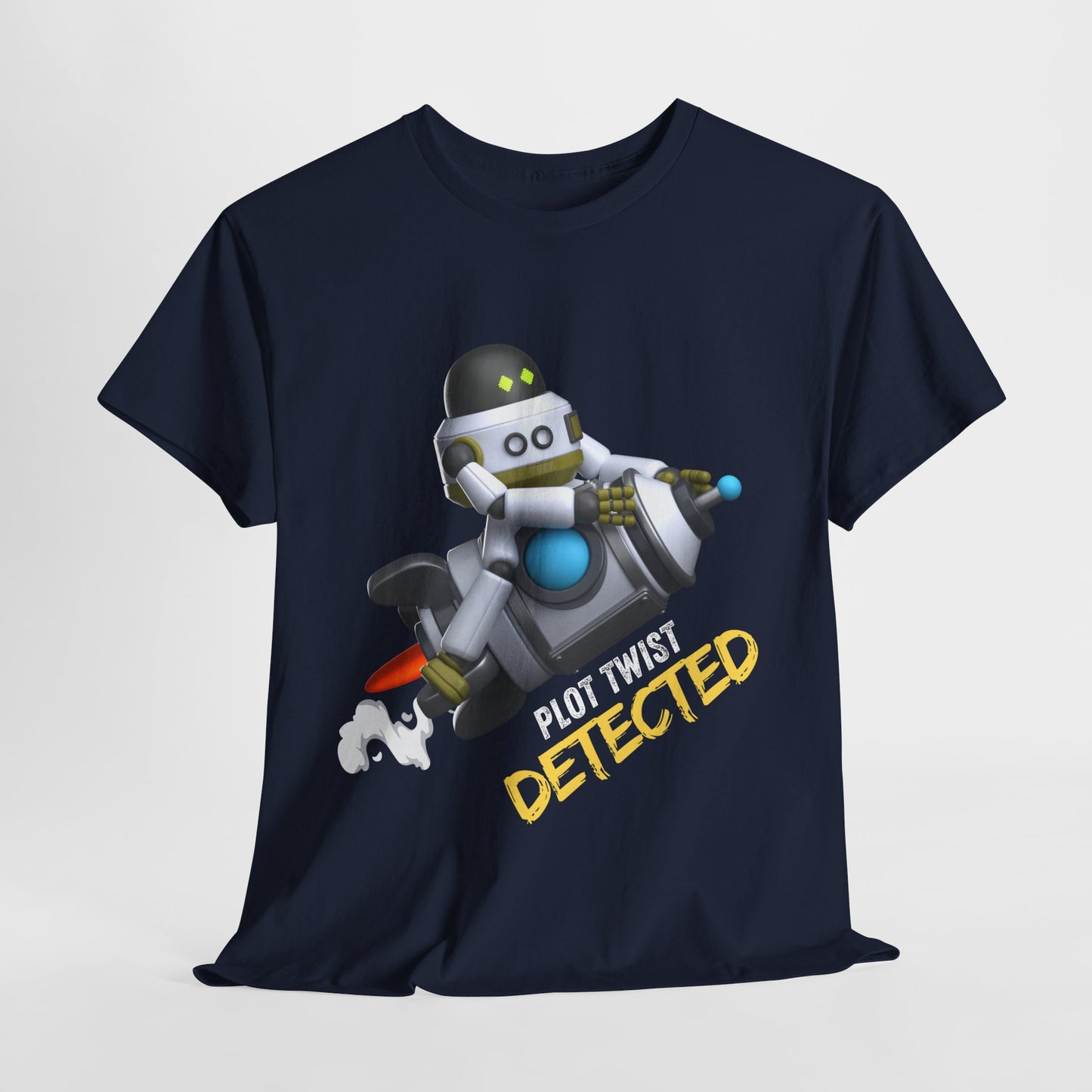 Teen/Adult Unisex Plot Twist Detected Tee – Fast-Paced Fun for Bookish Adventurers