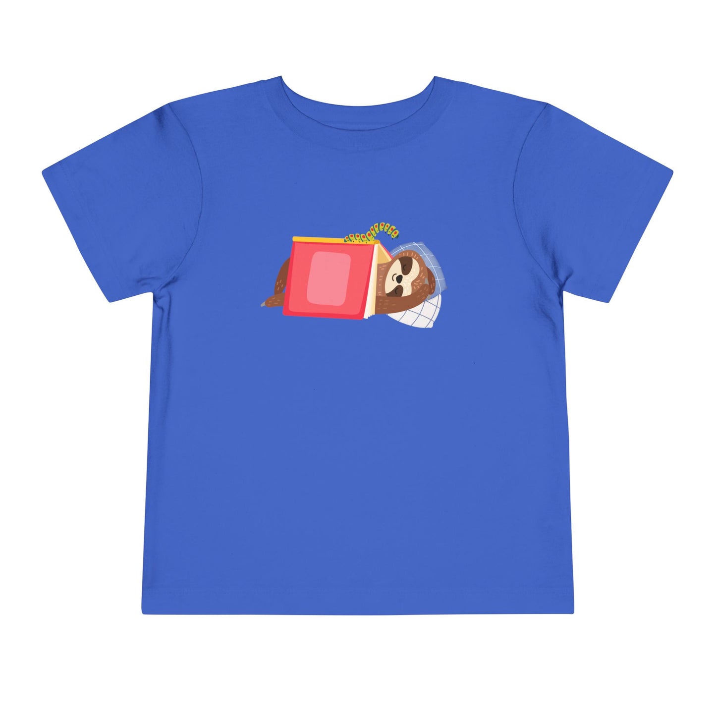 Toddler Sleepy Sloth Storytime Tee for Bookish Bedheads