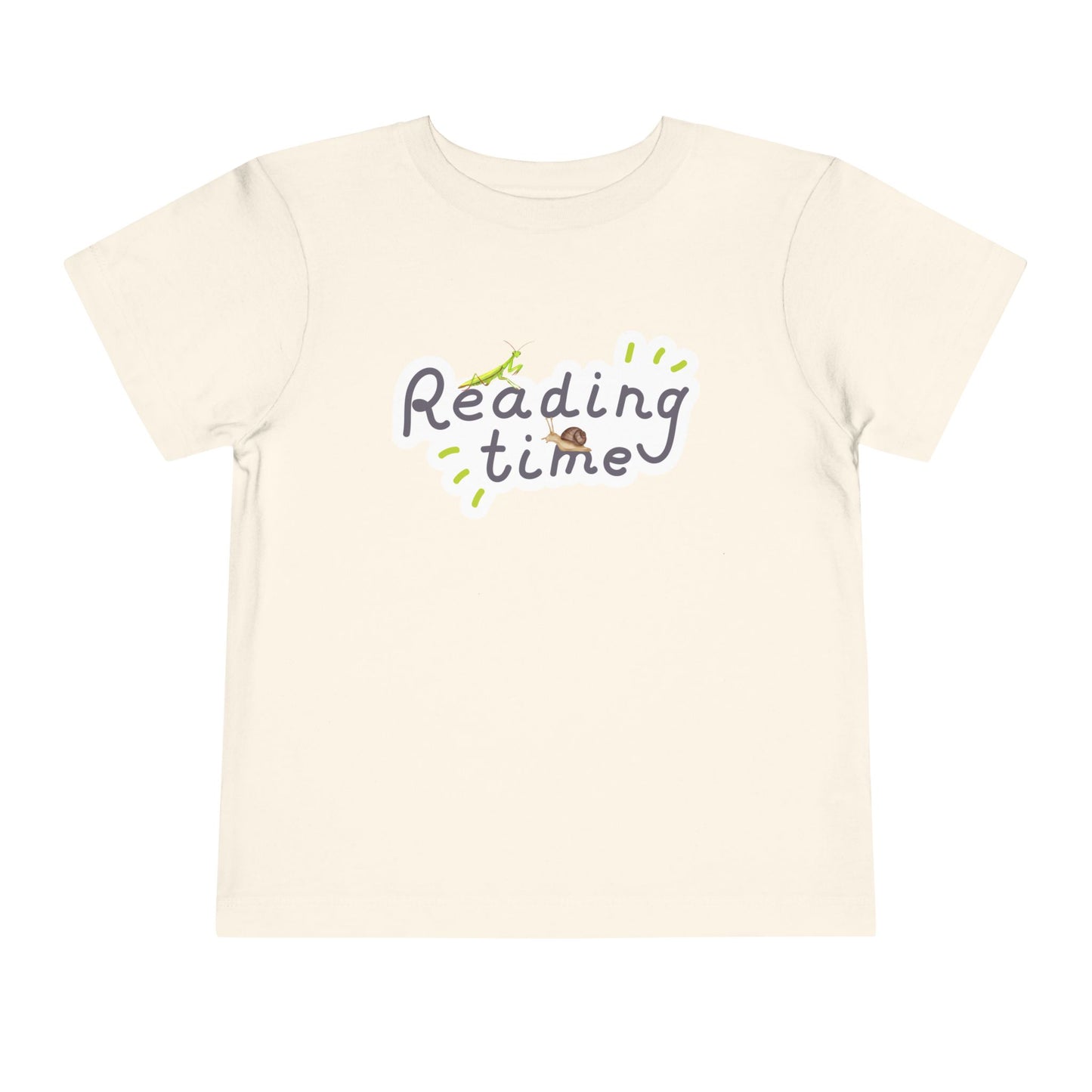 Toddler Reading Time Tee – Nature-Inspired Shirt for Book-Loving Kids