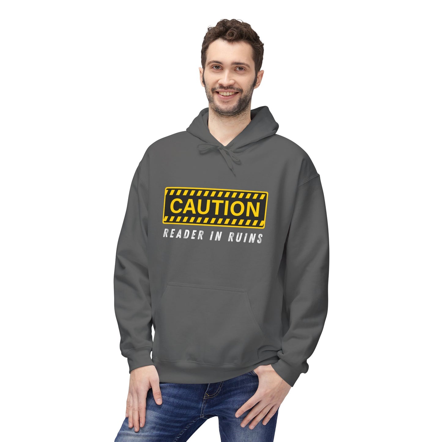 Teen/Adult Unisex Reader in Ruins Hoodie