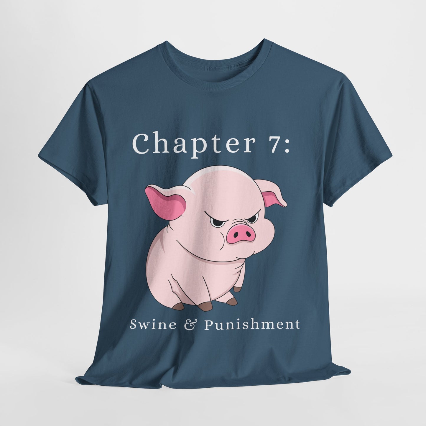 Teen/Adult Unisex Swine & Punishment Tee β Justice Served Snorty