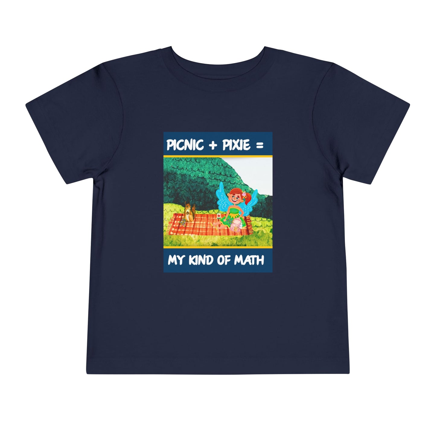 Toddler My Kind of Math Tee – Mei-Mei Picnic Shirt for Imaginative Thinkers