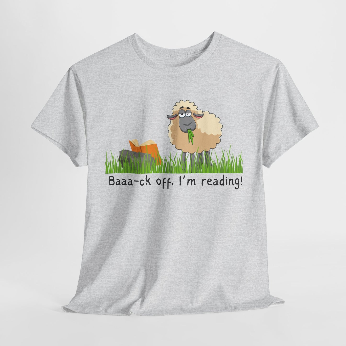 Teen/Adult Unisex Baaa-ck Off Tee – For Fiercely Focused Readers