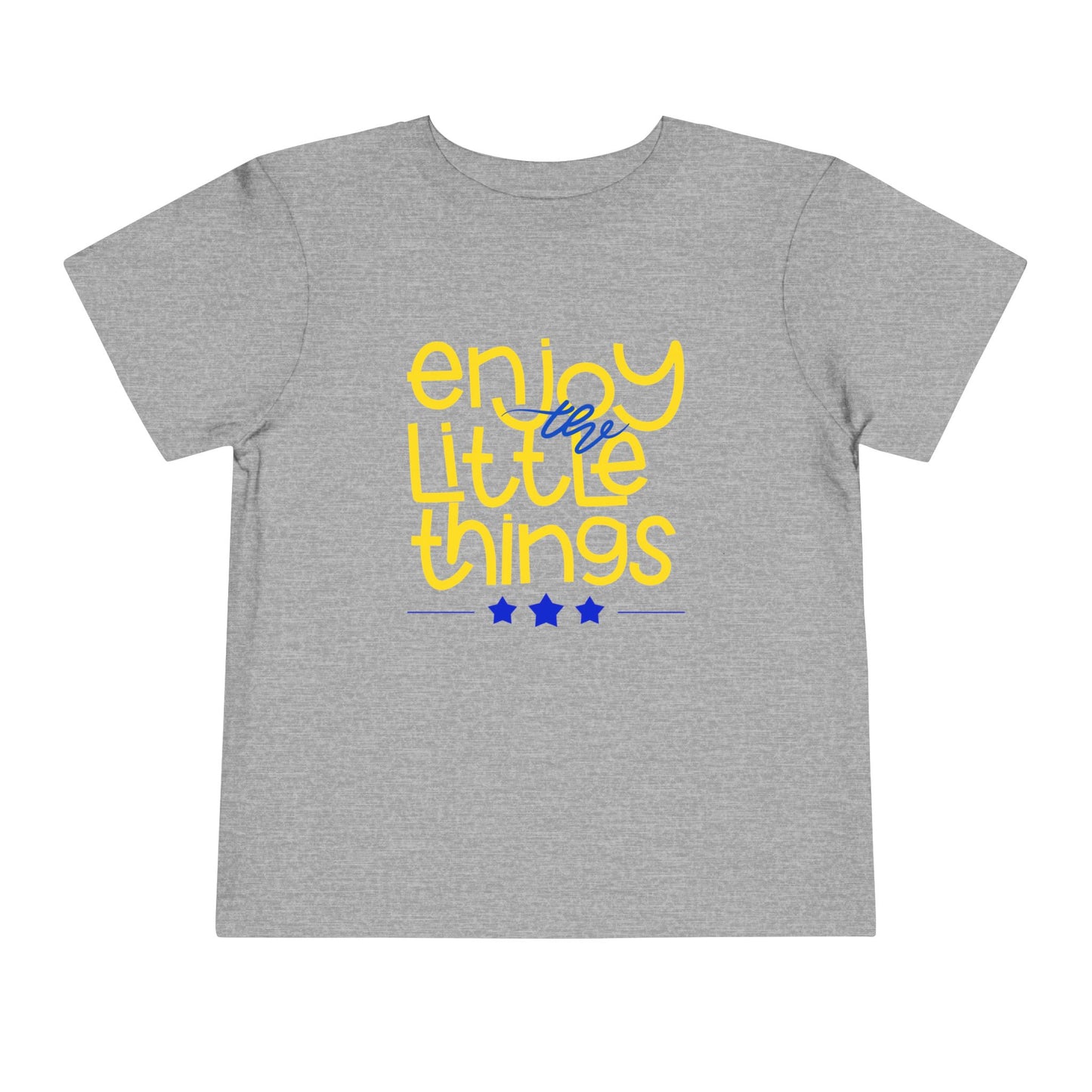 Toddler Enjoy the Little Things Tee – Positive Message Shirt for Everyday Joy