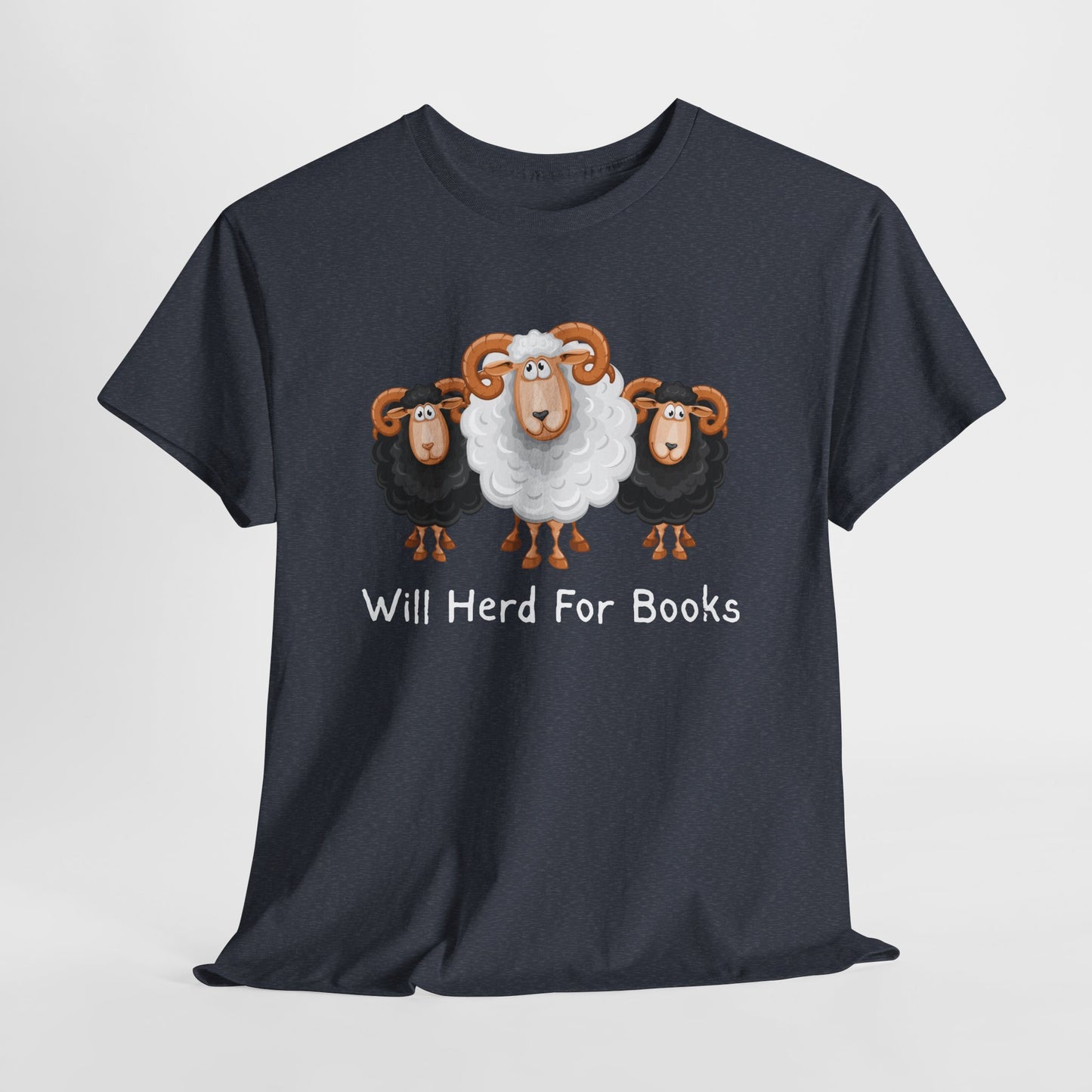 Teen/Adult Unisex Will Herd for Books Tee – Flock to Fiction