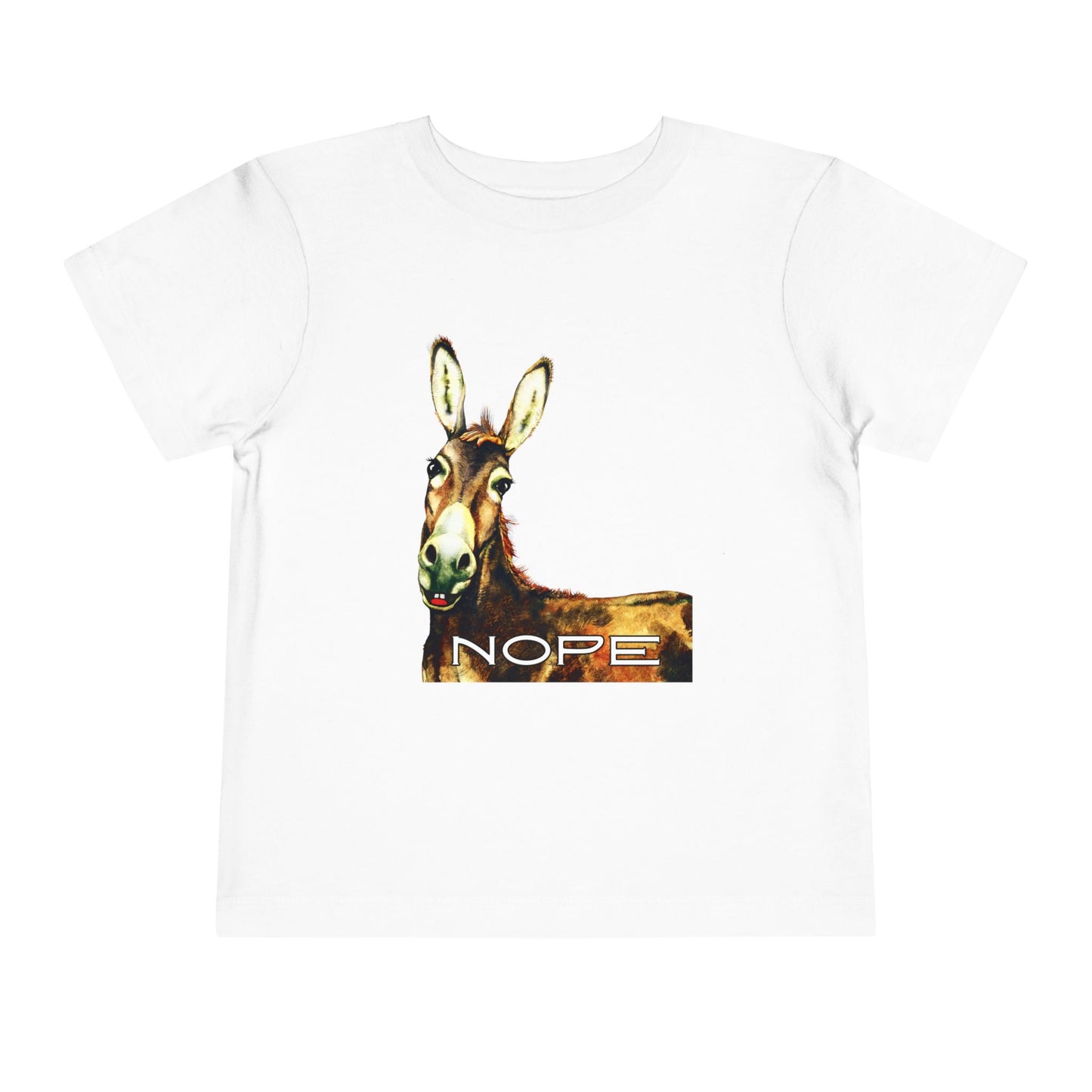 Toddler NOPE Tee – Funny Attitude Shirt for Strong-Willed Kids