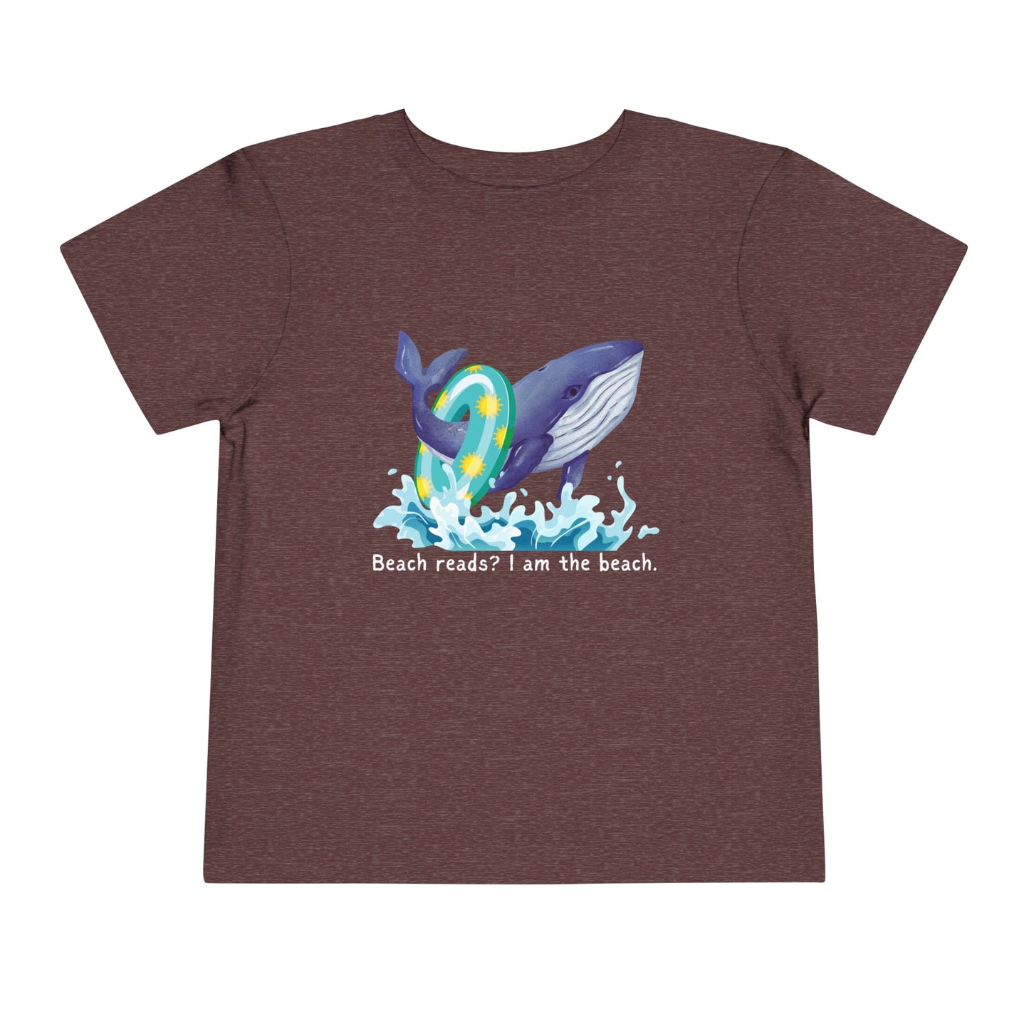 Toddler Beach Reads Whale Tee