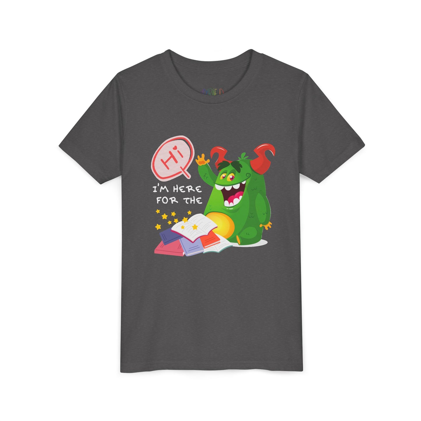 Youth Here for the Storytime Sparkles Tee
