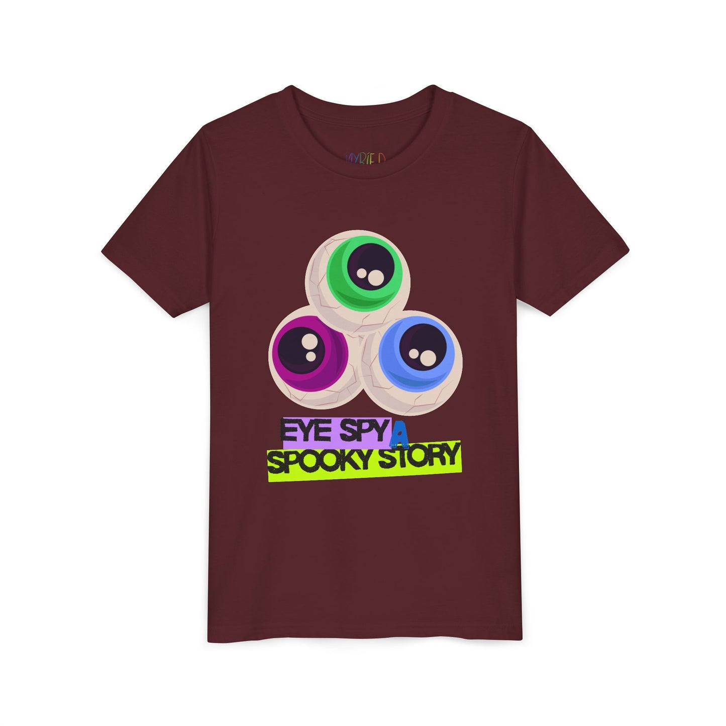 Youth Eye Spy a Spooky Story T-Shirt