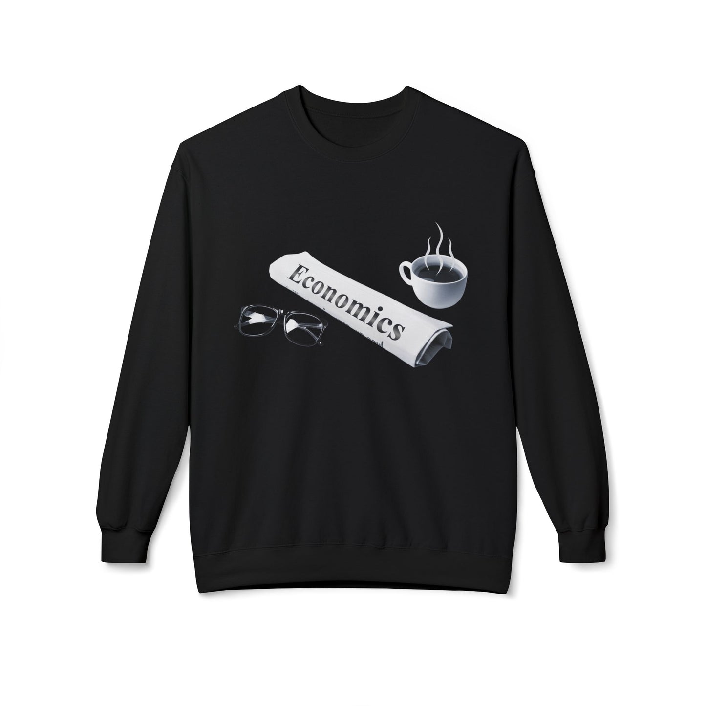 Teen/Adult Unisex Economics Sweatshirt β Classic Scholar Design for Thinkers and Analysts