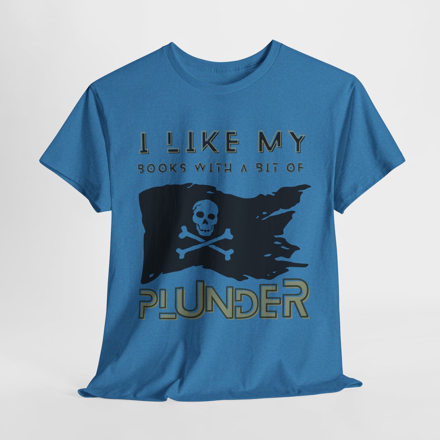 Teen/Adult Unisex “Bit of Plunder” Tee – For Bookish Buccaneers