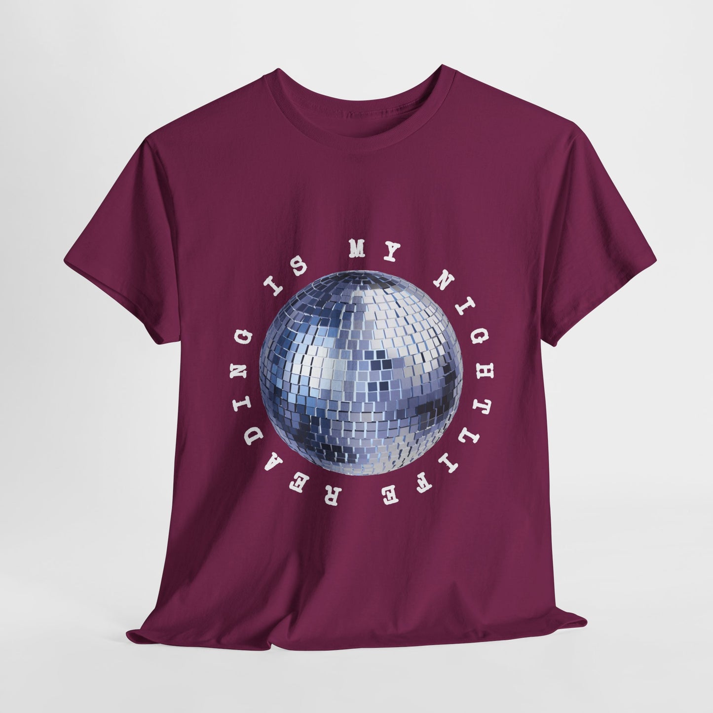 Teen/Adult Unisex Reading Is My Nightlife Tee