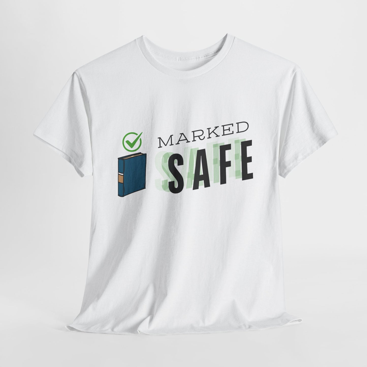 Teen/Adult Unisex Tee – Marked Safe by the Book