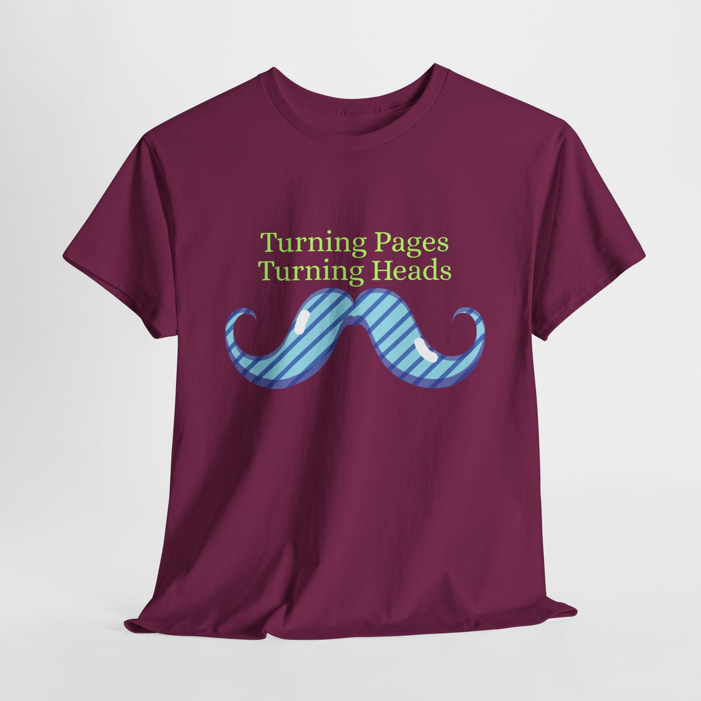 Teen/Adult Unisex Turning Pages, Turning Heads Tee – Bookish Charm with a Dash of Swagger
