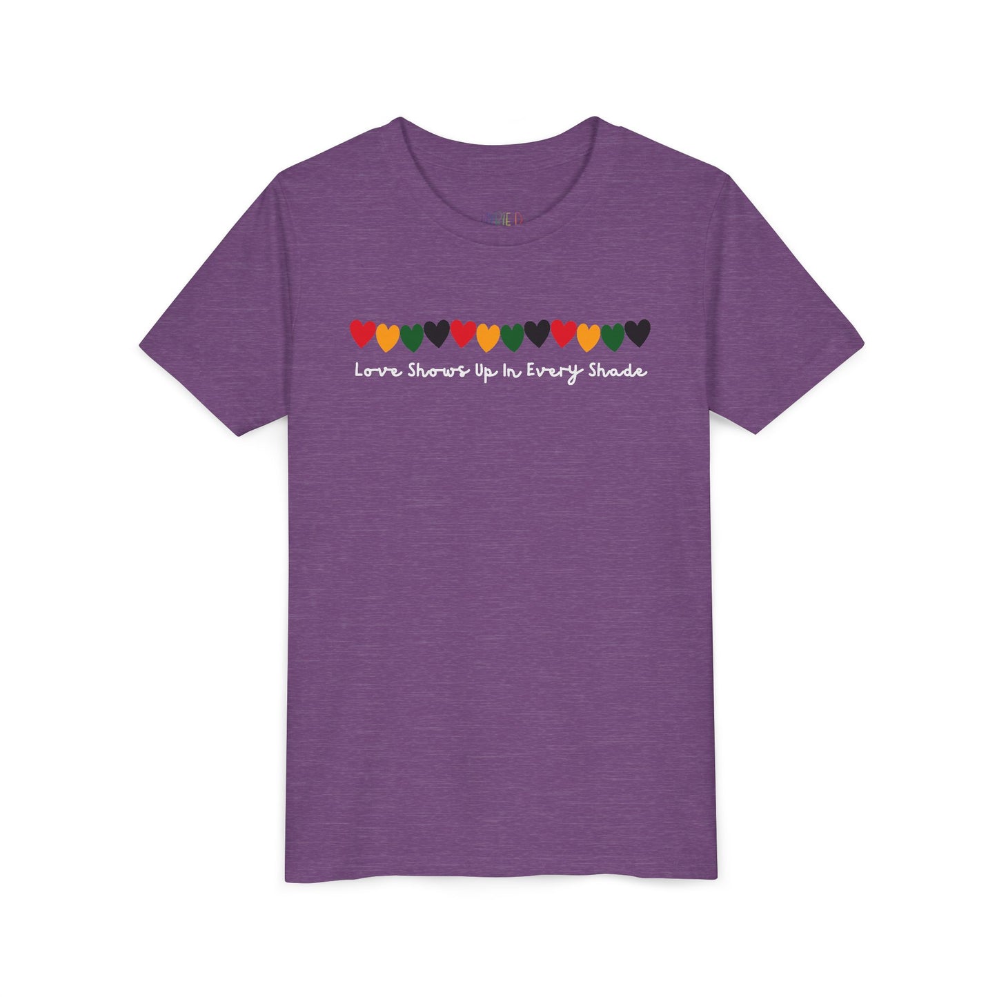 Youth Love Shows Up in Every Shade Tee – Celebrate Every Color of Love
