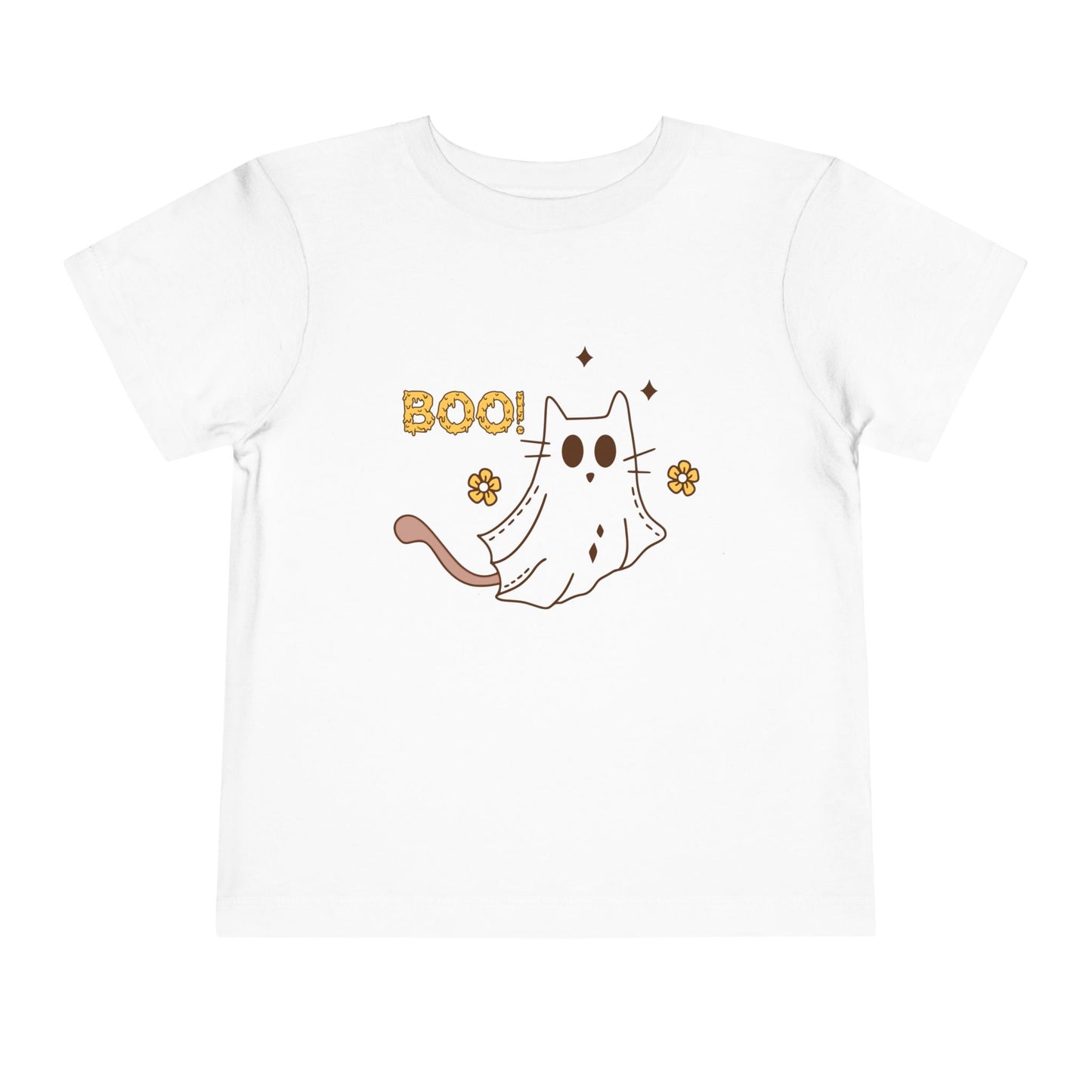 Toddler T-Shirt β Boo-tiful Cat Ghost Costume Tee