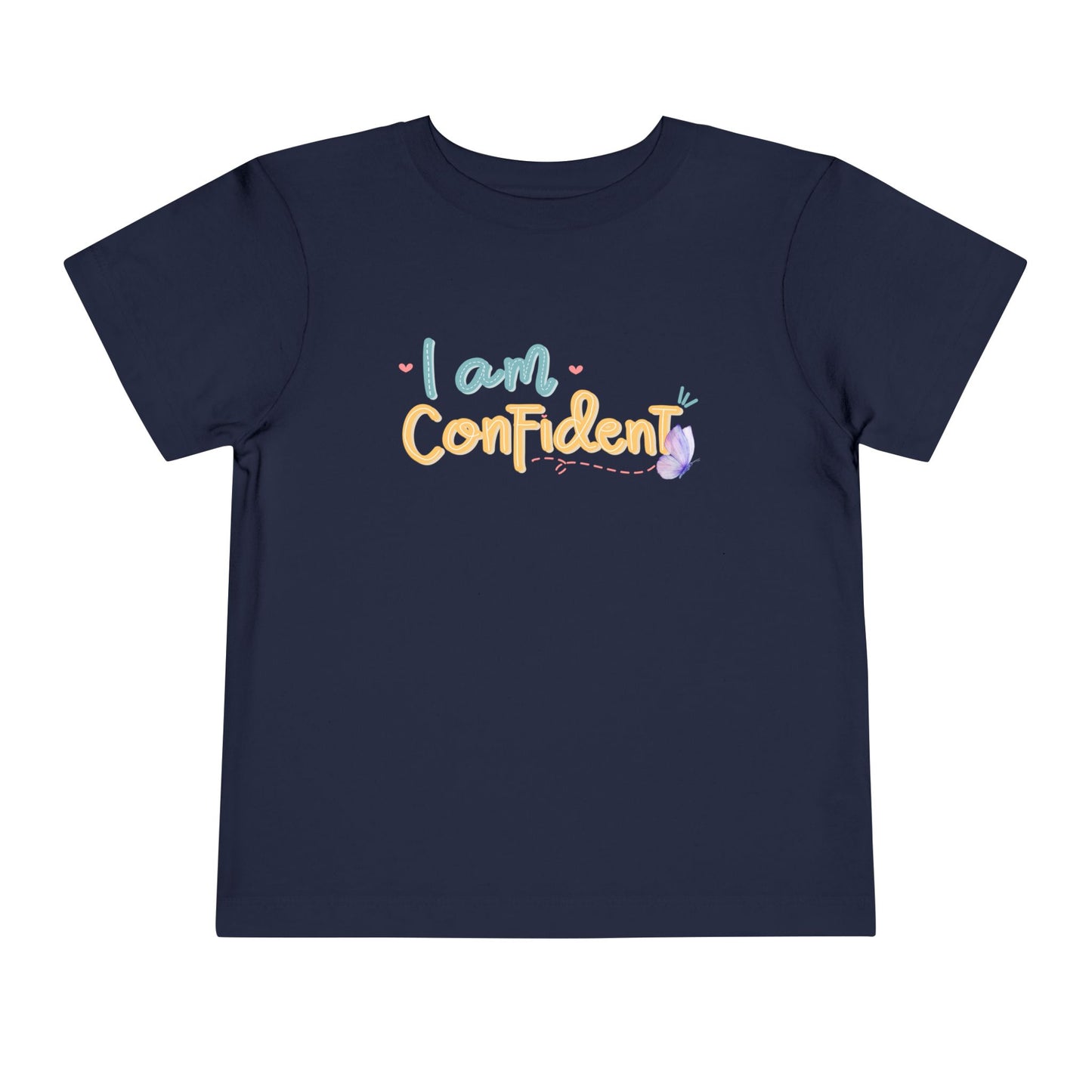 Toddler I Am Confident Tee β Empowering Affirmation Shirt for Kids