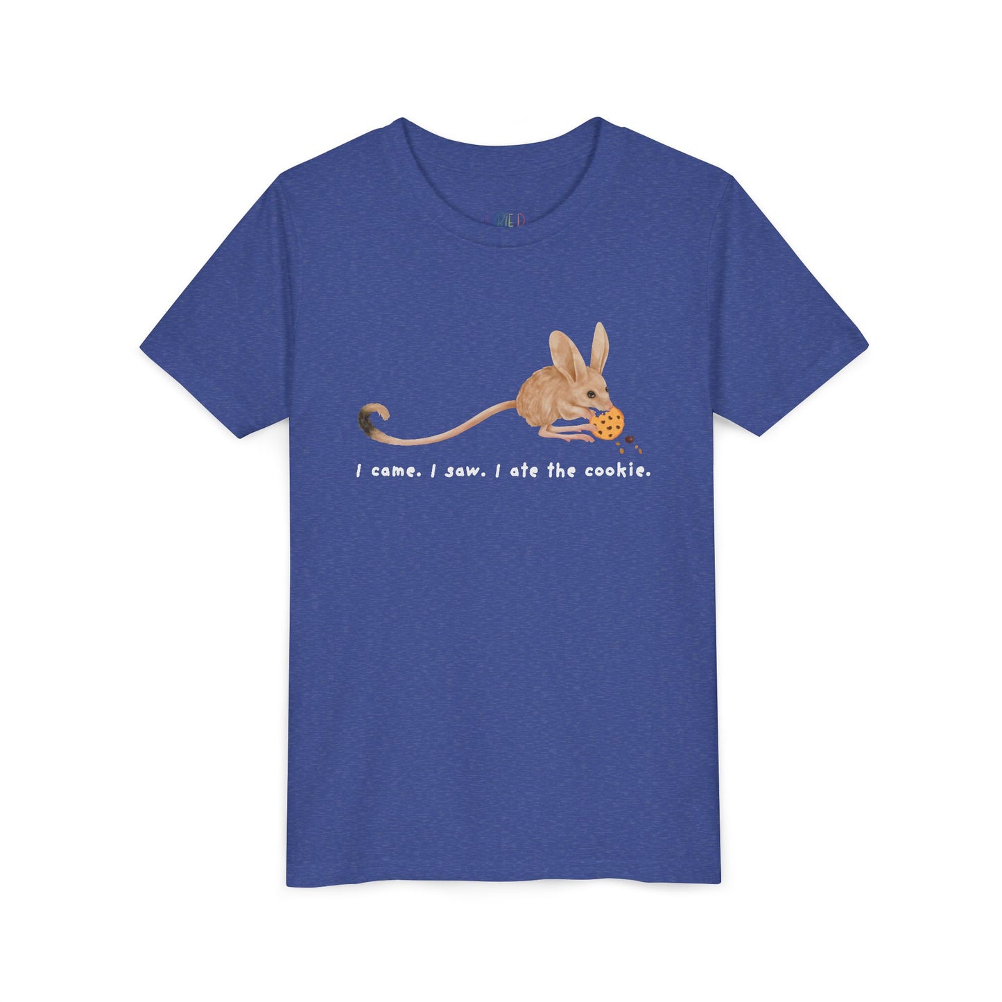 Youth I Came. I Saw. I Ate the Cookie. Tee – Zero Regrets, Full Belly