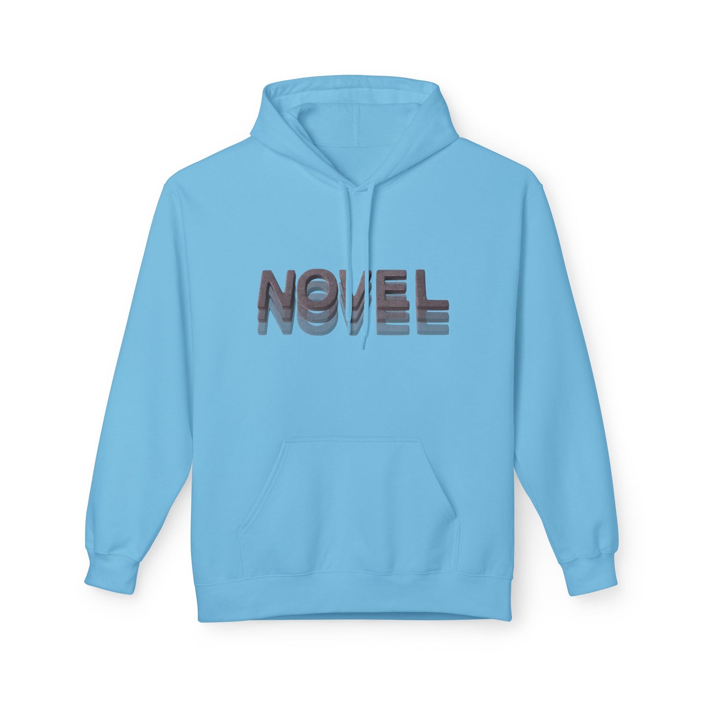 Teen/Adult Unisex Novel Hoodie β Minimalist Literary Word Design