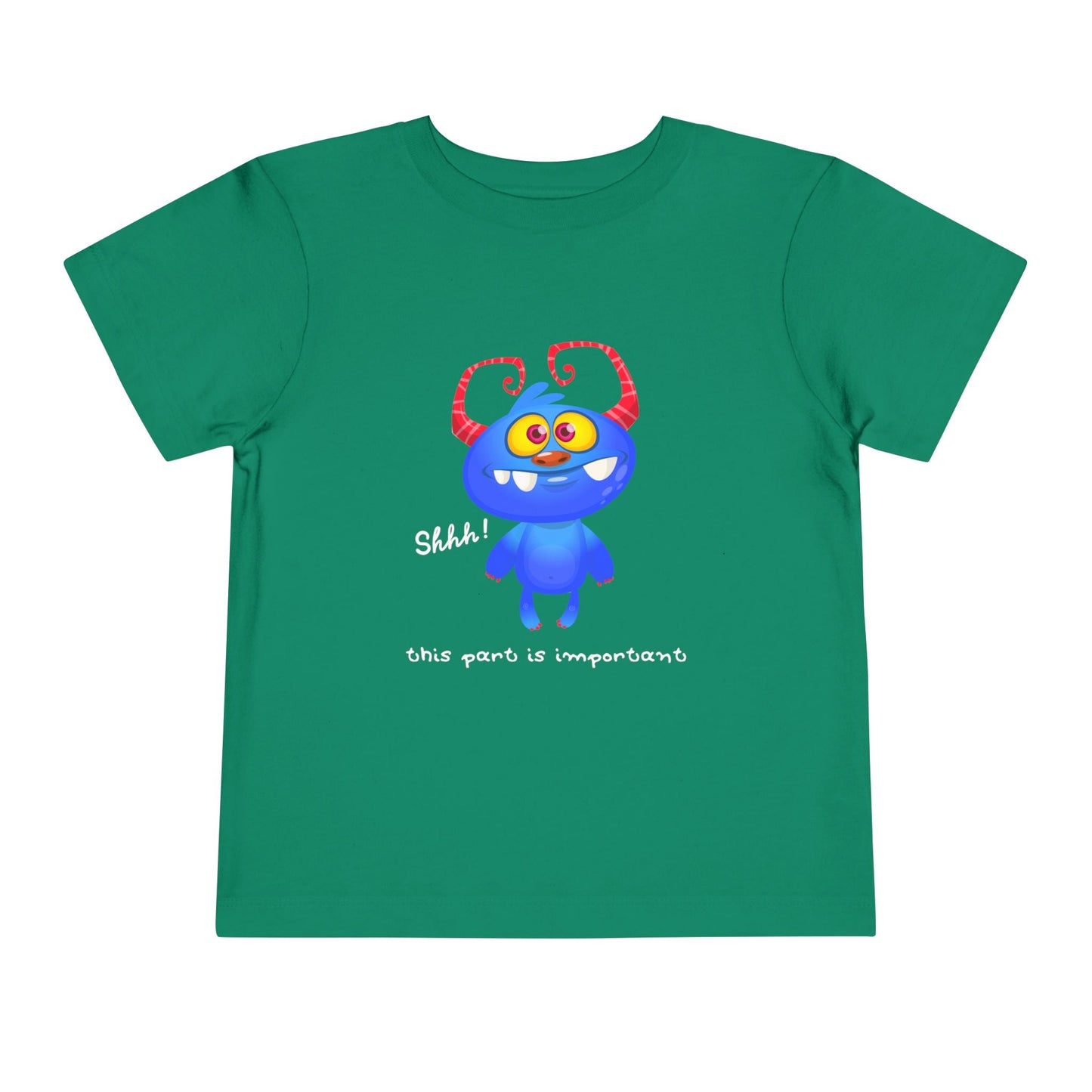 Toddler Shhh This Part Is Important Tee
