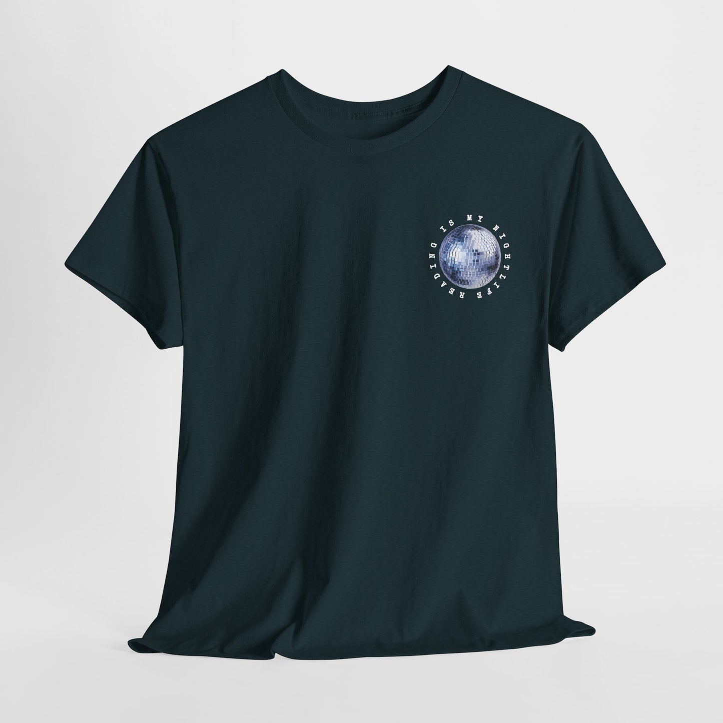 Teen/Adult Unisex Reading Is My Nightlife Tee