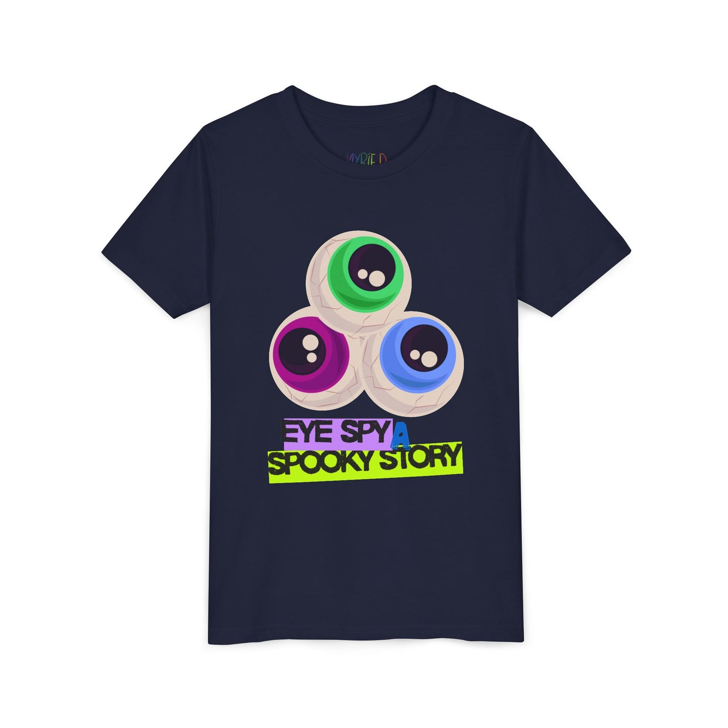 Youth Eye Spy a Spooky Story T-Shirt