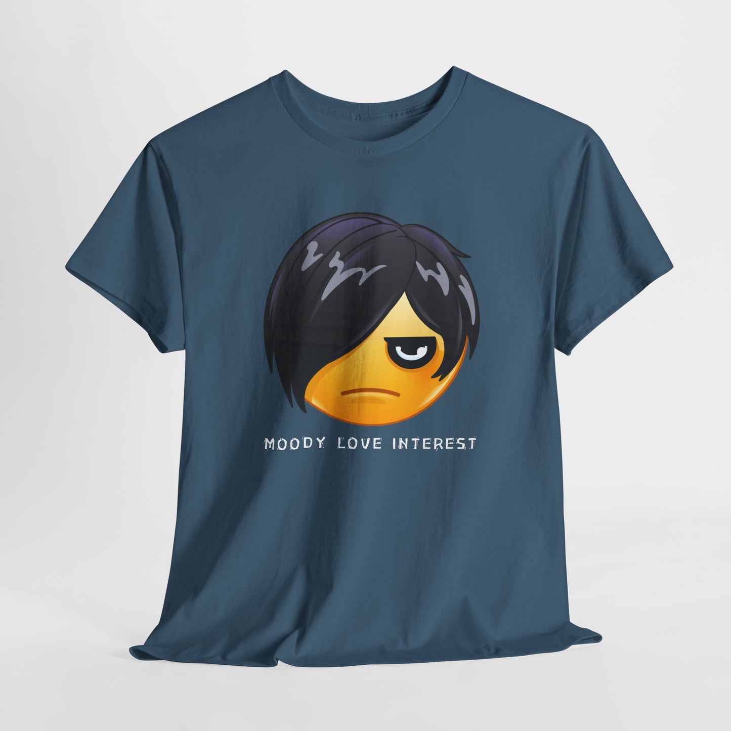 Teen/Adult Unisex Moody Love Interest Tee – Brood First, Kiss Later
