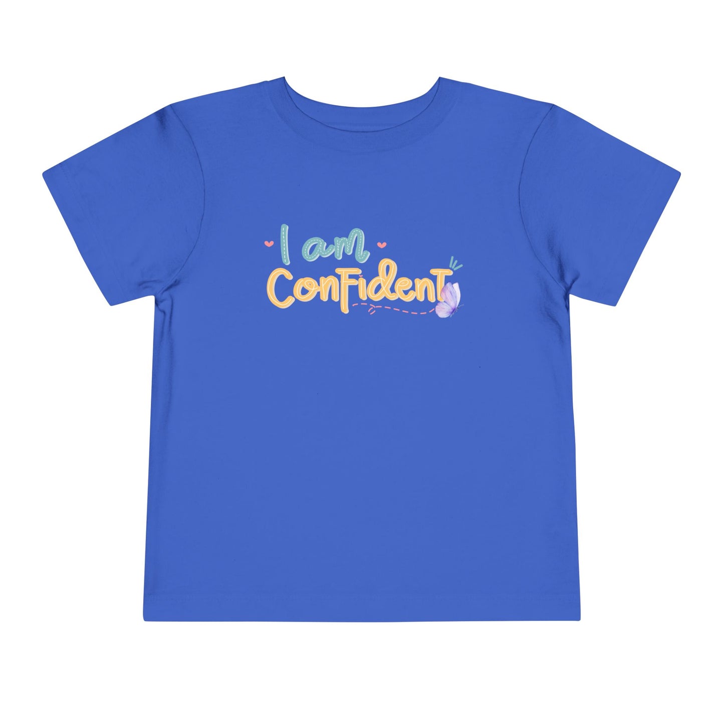 Toddler I Am Confident Tee β Empowering Affirmation Shirt for Kids