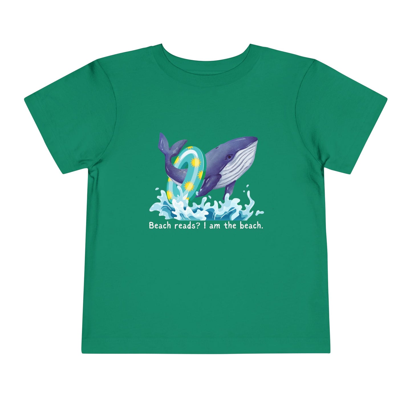 Toddler Beach Reads Whale Tee