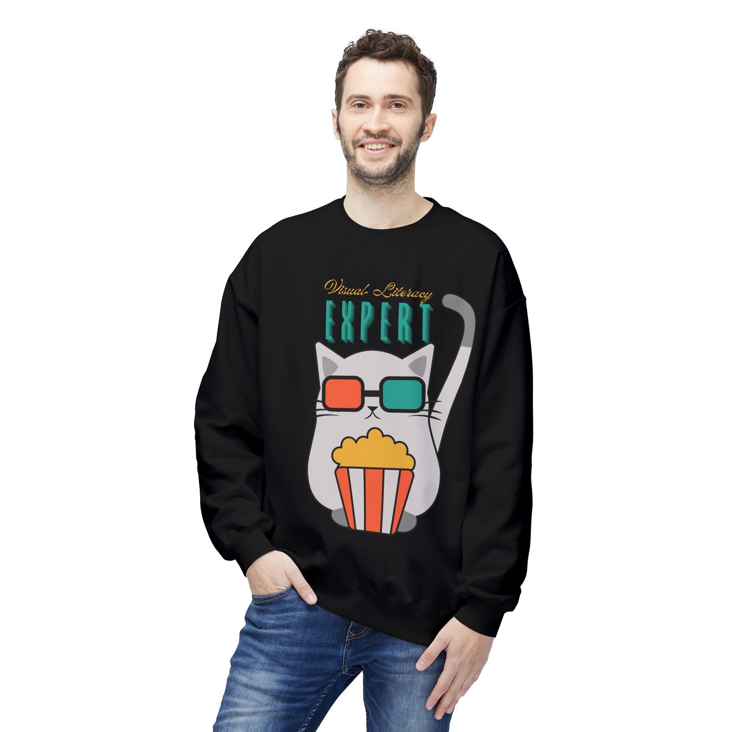 Teen/Adult Unisex Visual Literacy Expert Sweatshirt