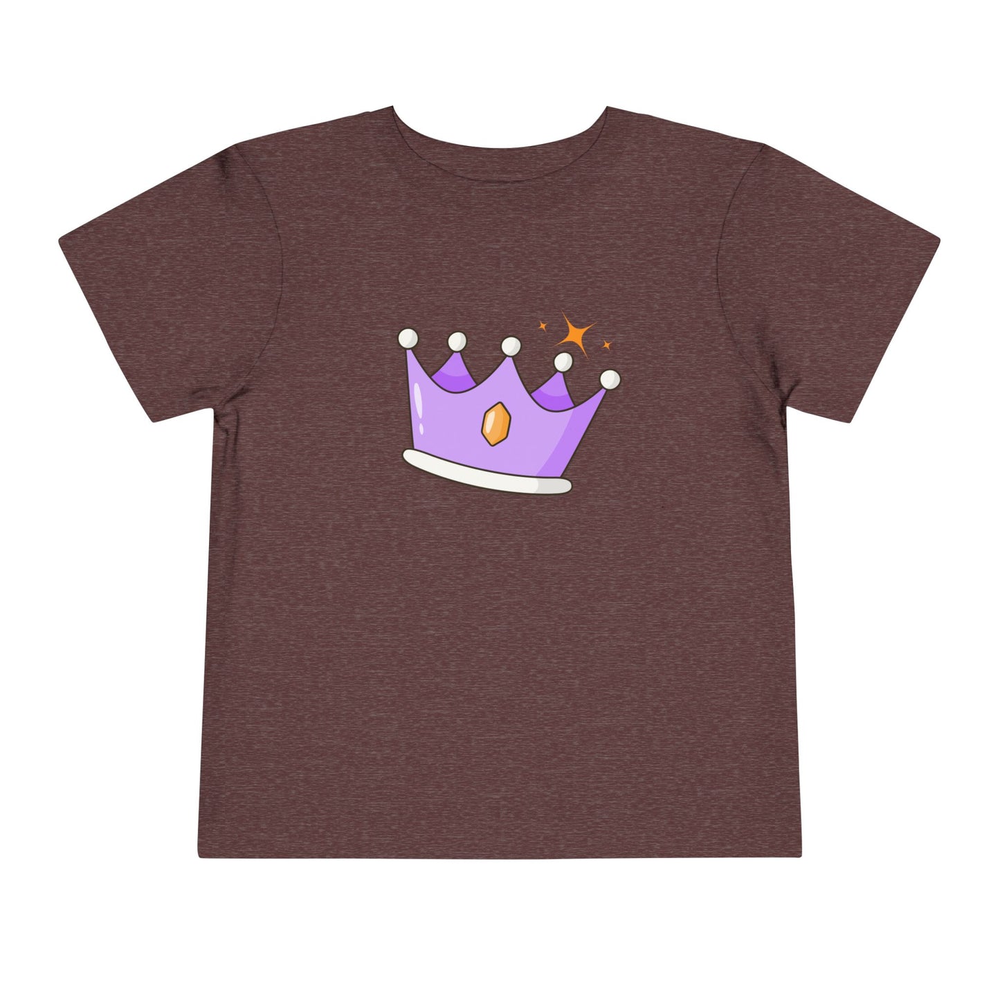 Toddler Royal Sparkle Tee β Crowned Cuteness for Little Royals