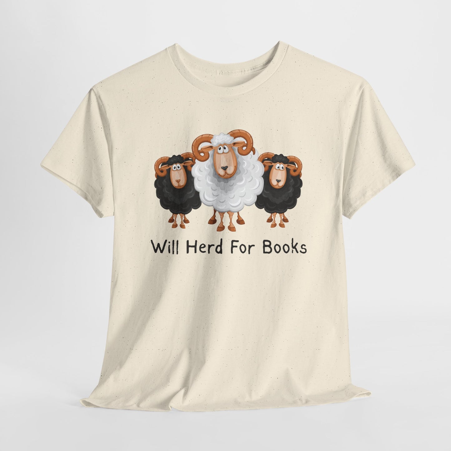 Teen/Adult Unisex Will Herd for Books Tee – Flock to Fiction