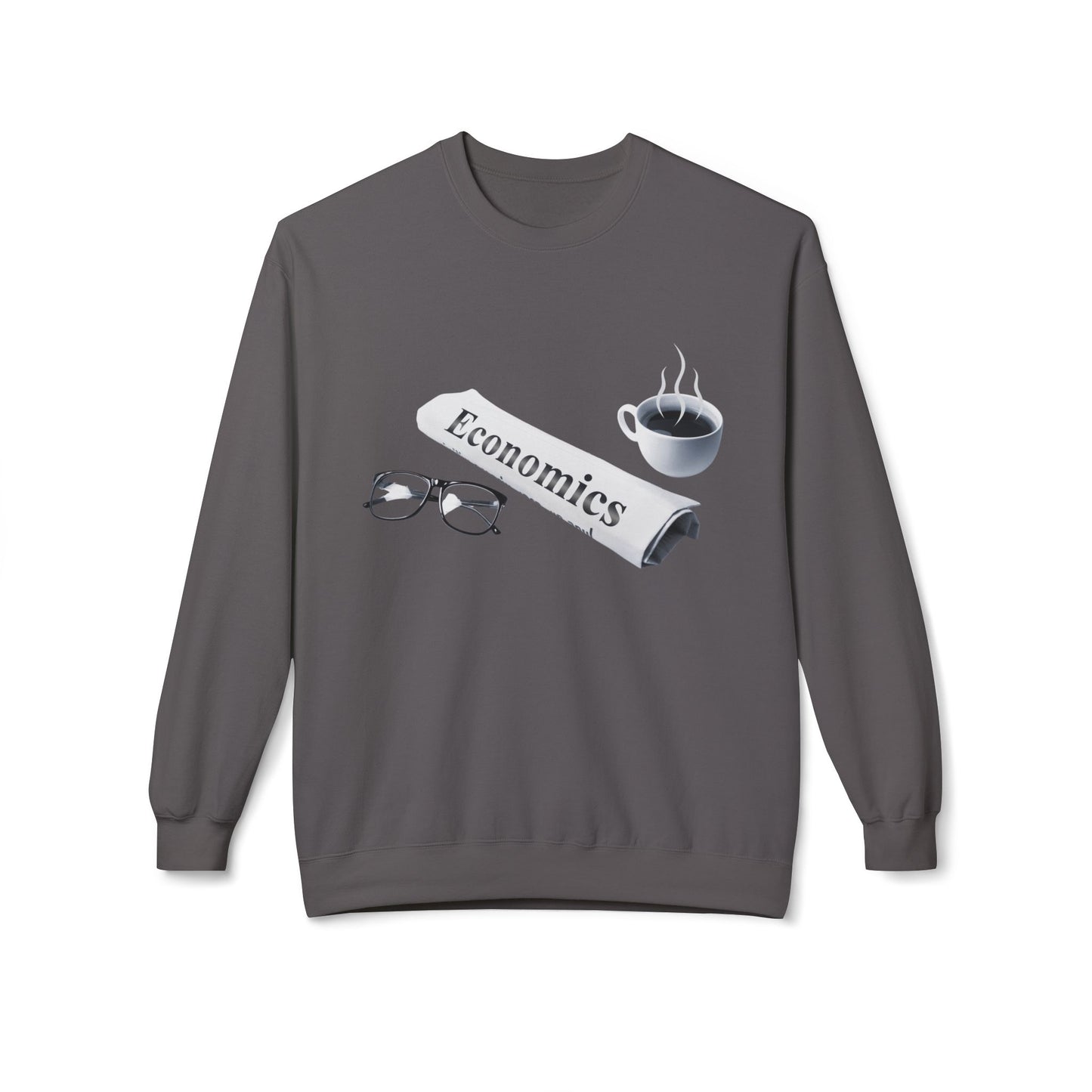 Teen/Adult Unisex Economics Sweatshirt β Classic Scholar Design for Thinkers and Analysts