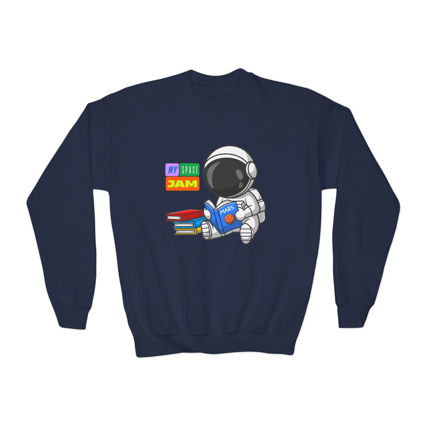 Youth My Space Jam Sweatshirt β Reading Takes You Out of This World!